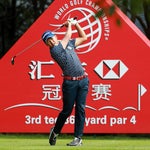 Shugo Imahira during the second round of the 2018 WGC-HSBC Champions.