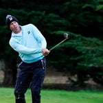 Matt Kuchar plays a shot during the 2019 AT&T Pebble Beach Pro-Am