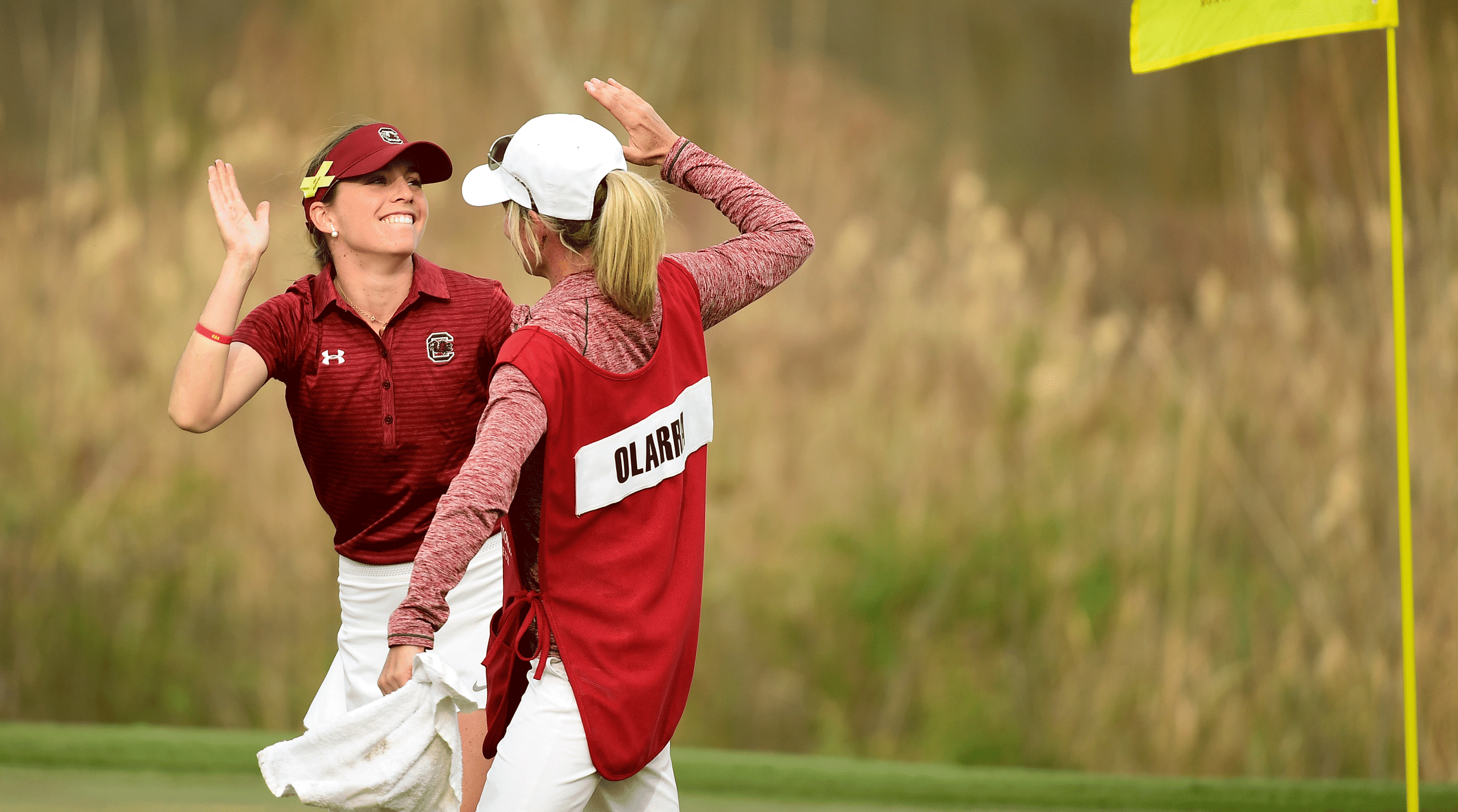 Ainhoa Olarra was one of 10 players who survived the cut at the Augusta Women's Amateur after an 11-player playoff.
