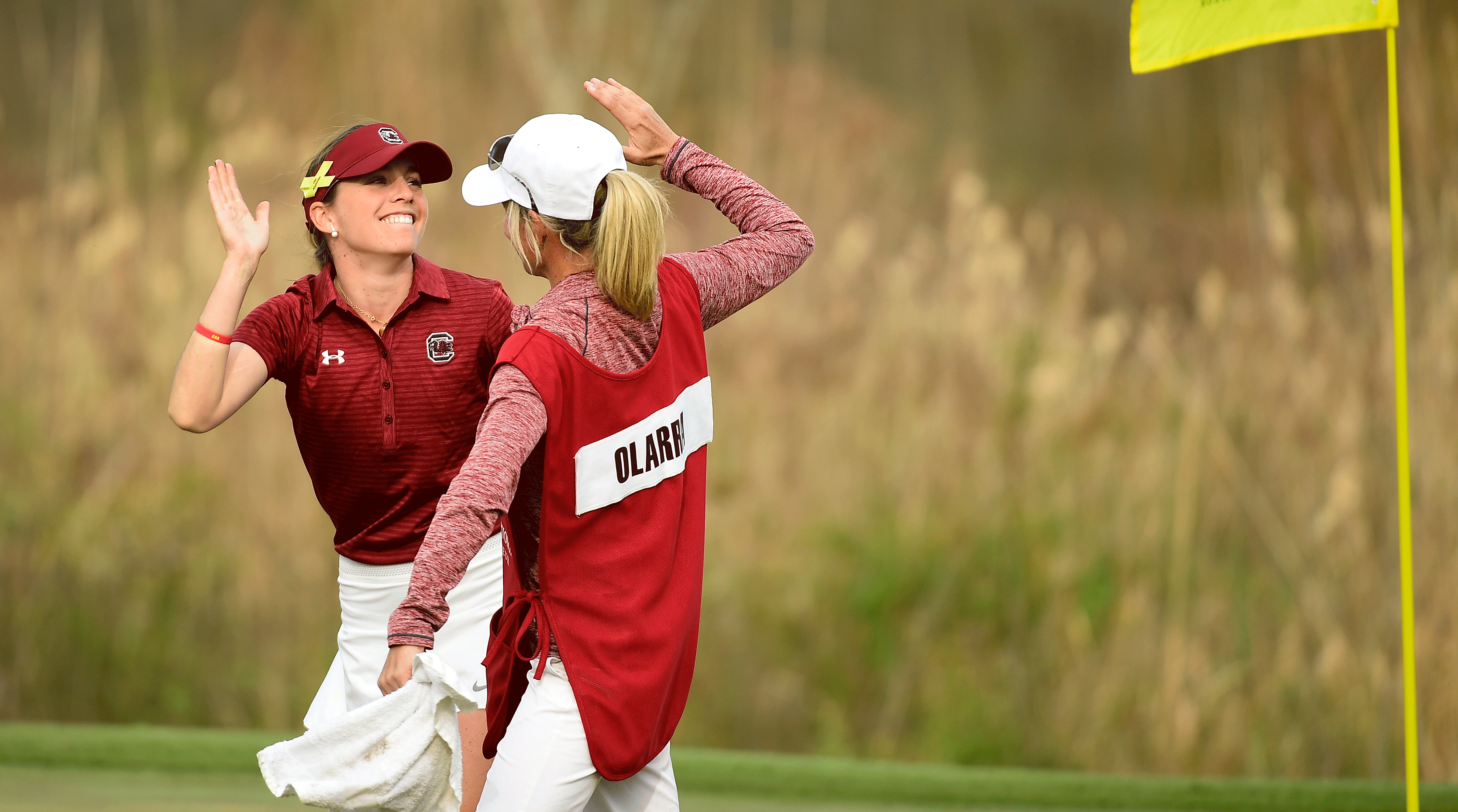 Ainhoa Olarra was one of 10 players who survived the cut at the Augusta Women's Amateur after an 11-player playoff.