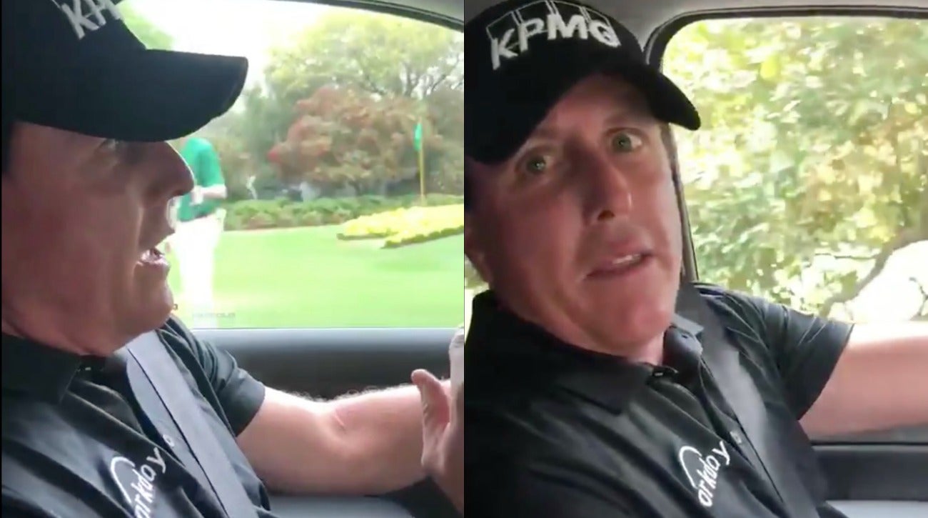 Phil Mickelson took a jab at his good friend Matt Kuchar.