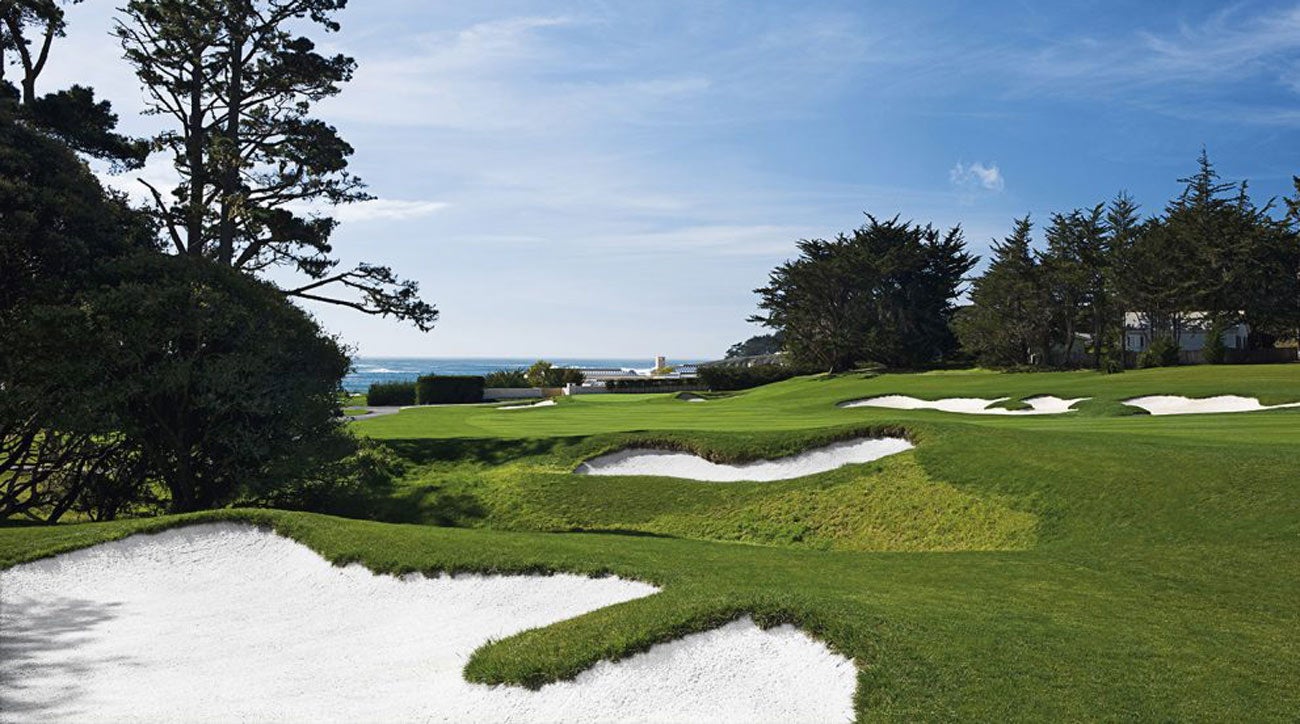 The third hole at Pebble Beach.