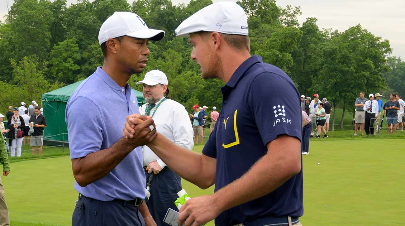Tiger Woods Bryson DeChambeau