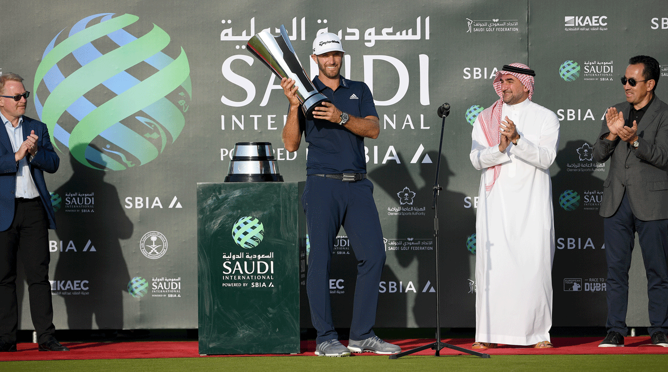 Dustin Johnson Saudi International