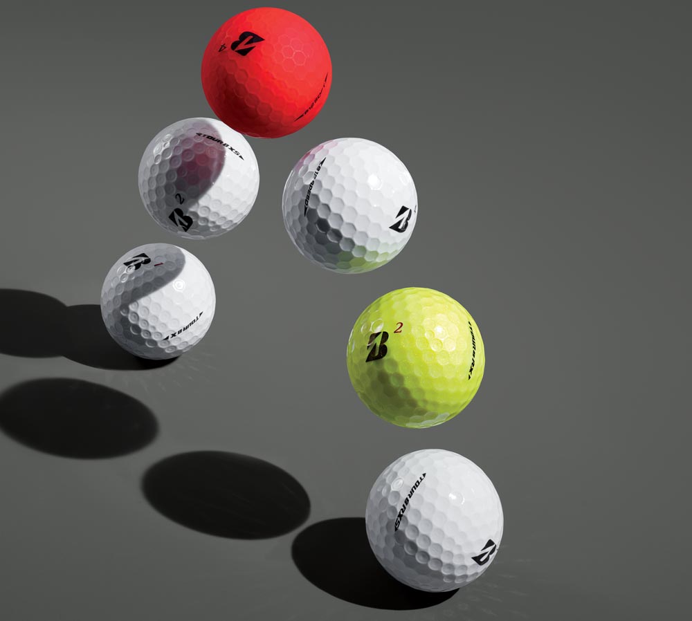 Bridgestone's golf ball line for 2019.