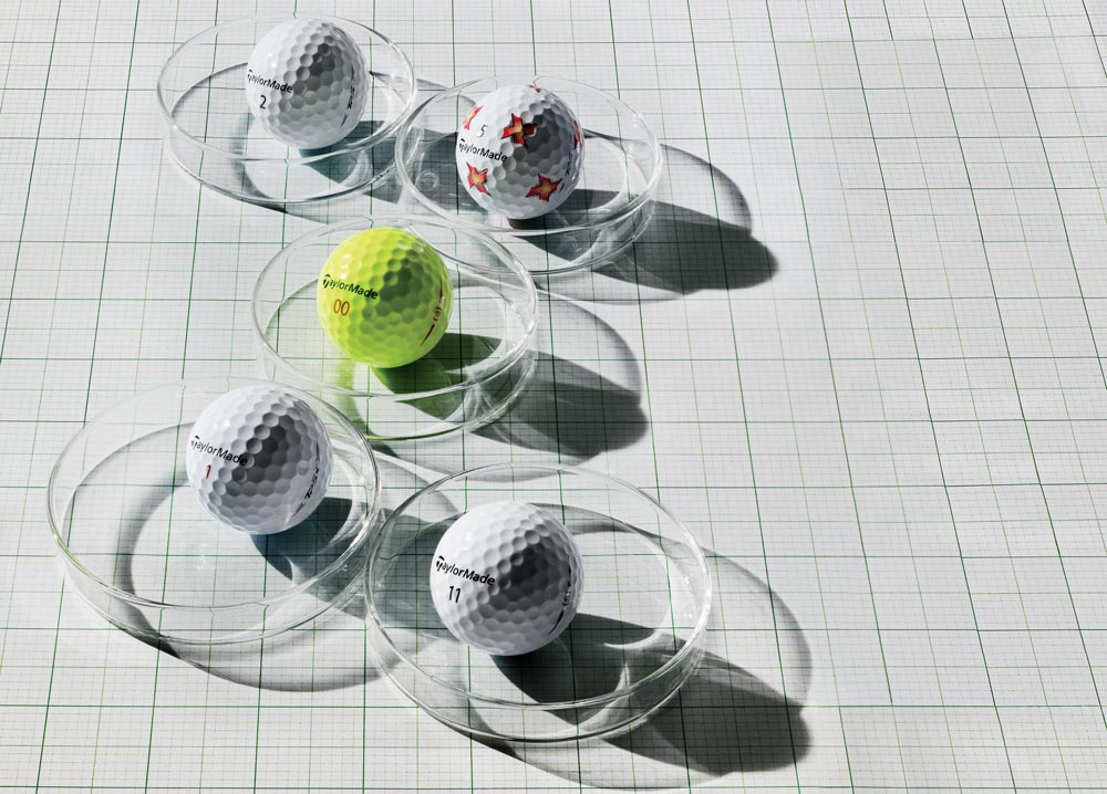 TaylorMade's golf ball line for 2019.
