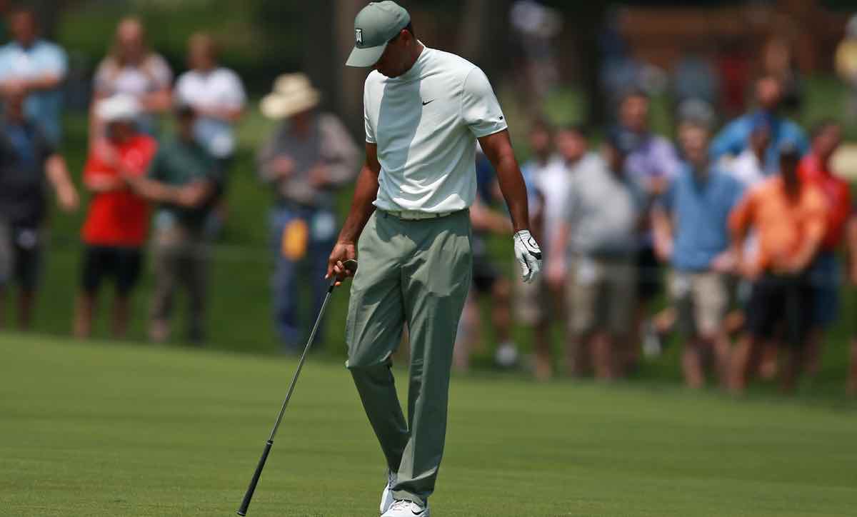 Tiger Woods, Saturday, the Memorial