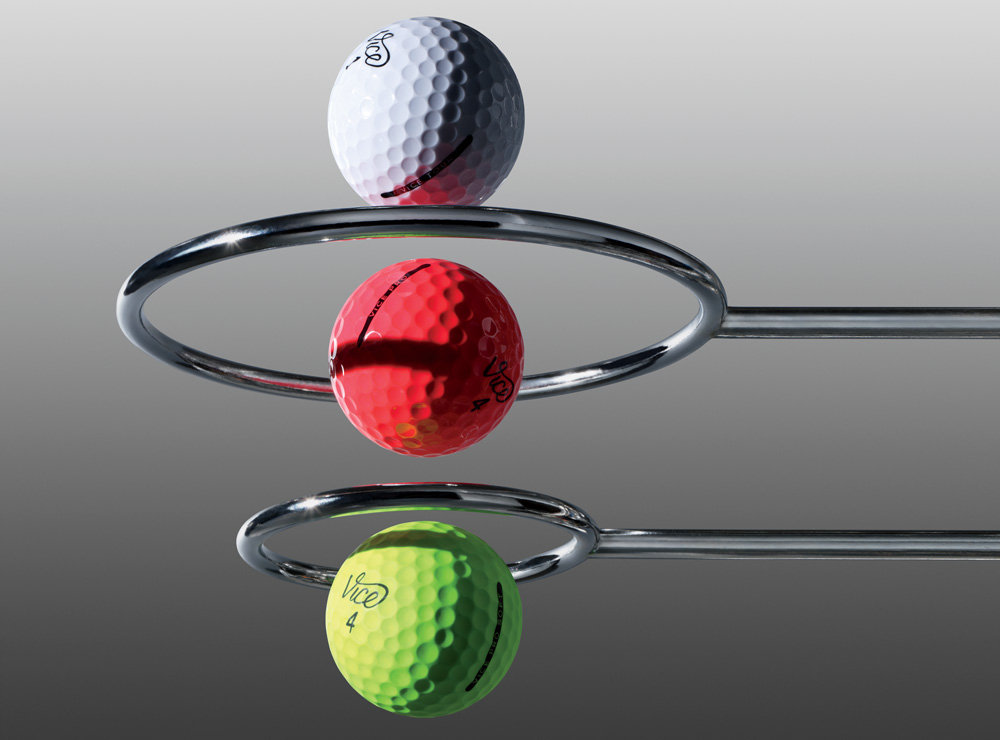 Vice's golf ball line