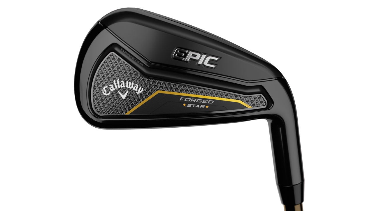 The new Callaway Epic Forged Star iron.