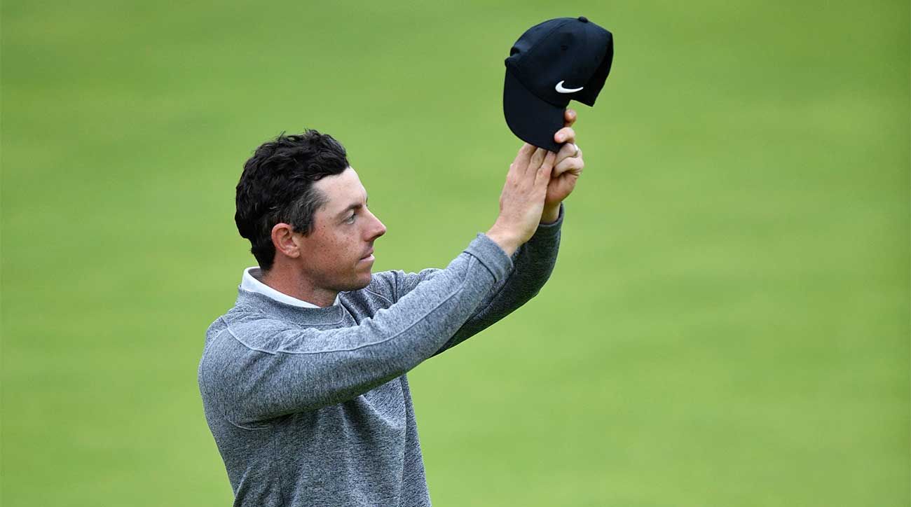 Rory McIlroy's Friday charge came up just short, but the Northern Irishman gave the home crowd a show they'd never forget.