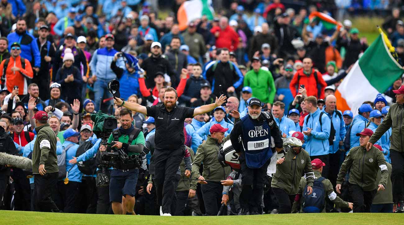 Shane Lowry had Ireland behind him at the 2019 Open at Portrush.