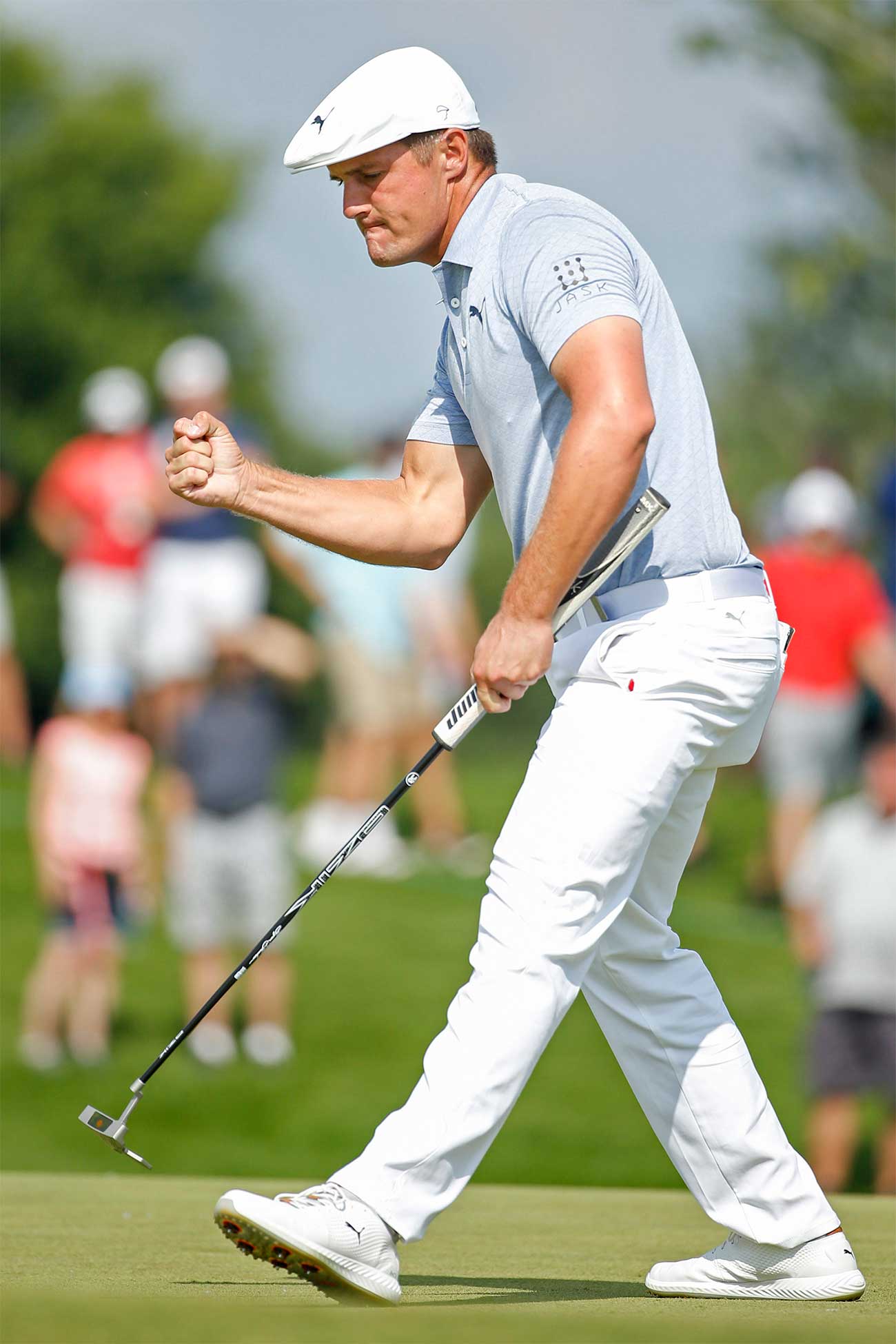 DeChambeau threatened at the 3M Open, then couldn't believe it when Matthew Wolff beat him on the 18th.