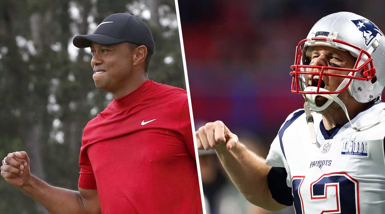 tiger woods tom brady