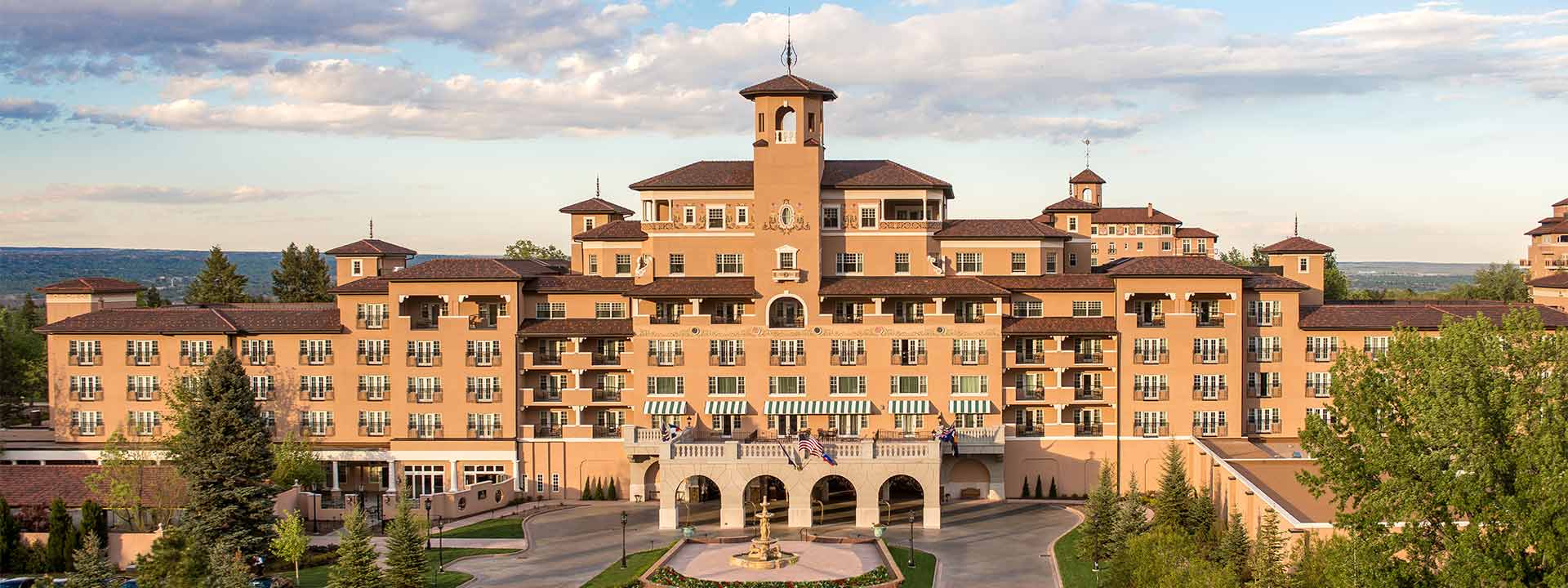 A view of The Broadmoor in Colorado Springs, Colo.