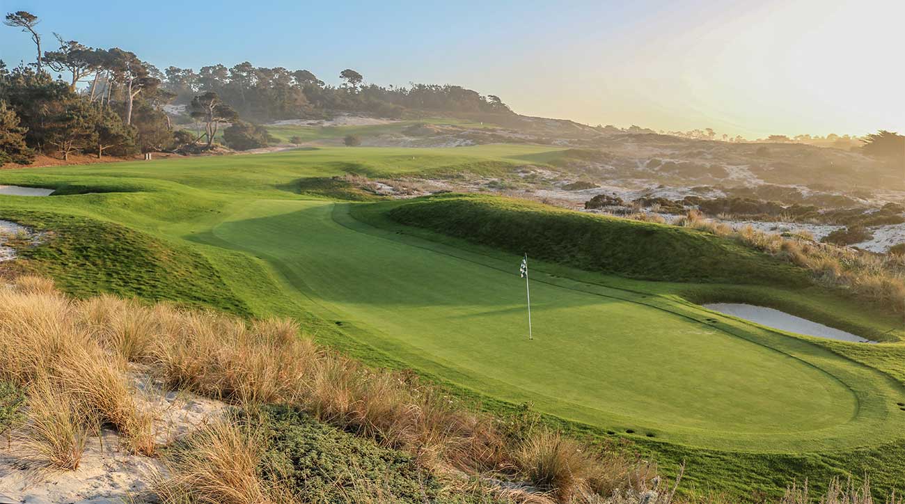 The 4th hole at Spyglass Hill at Pebble Beach Resort.