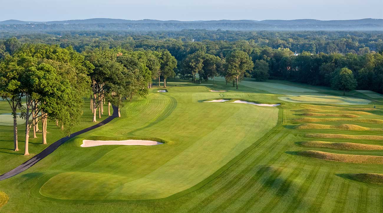 The 10th hole at Mountain Ridge Country Club in New Jersey.
