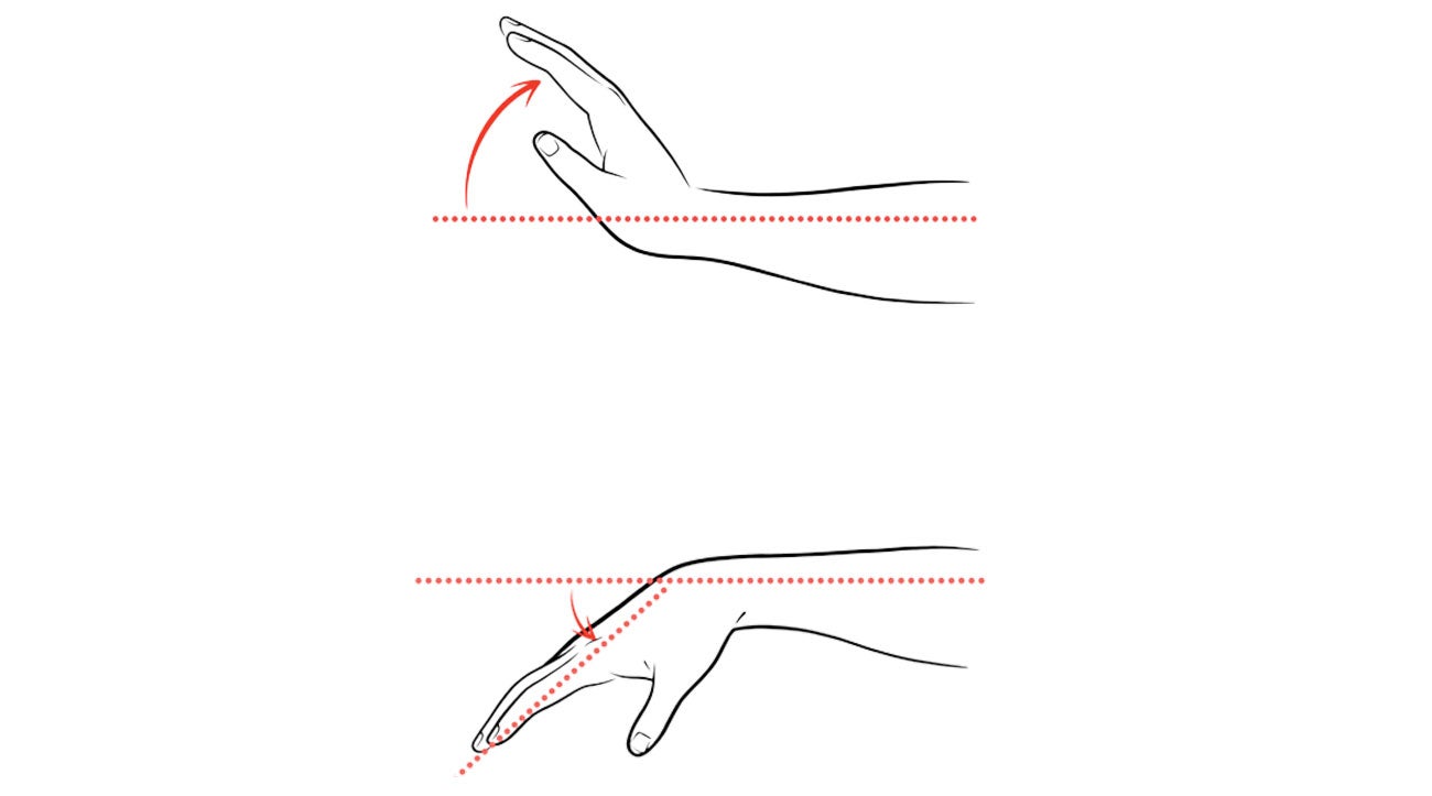 Extension vs flexion