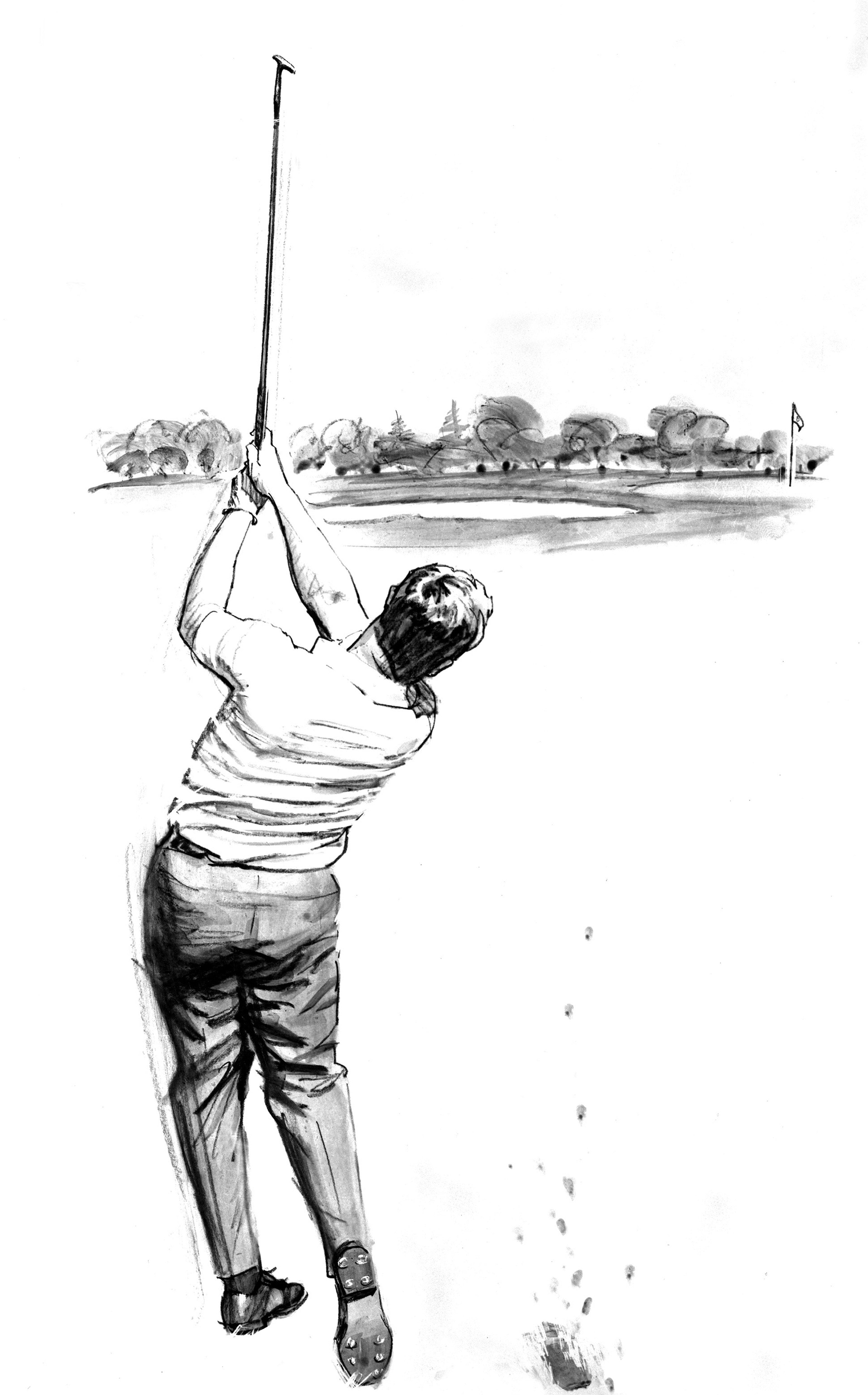 (Drawing by Ed Vebell/Getty Images)