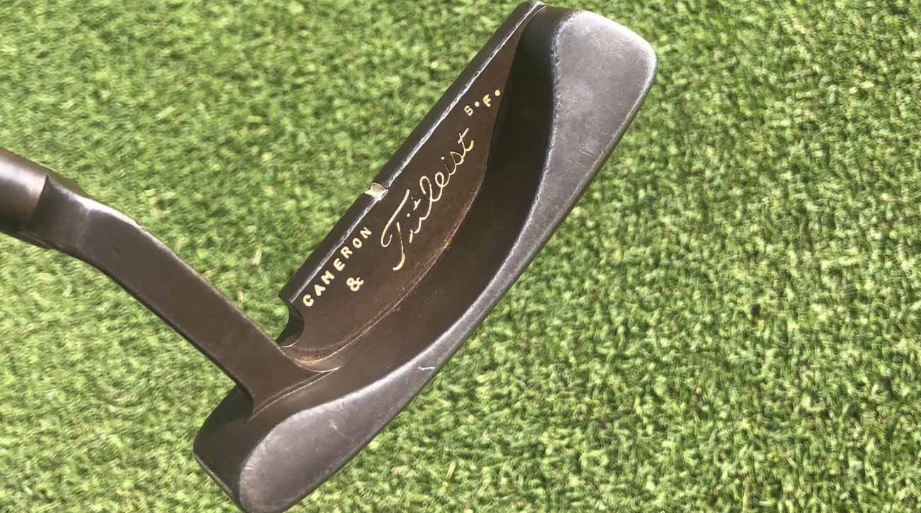 Brad Faxon's faithful Scotty Cameron FaxDay putter.
