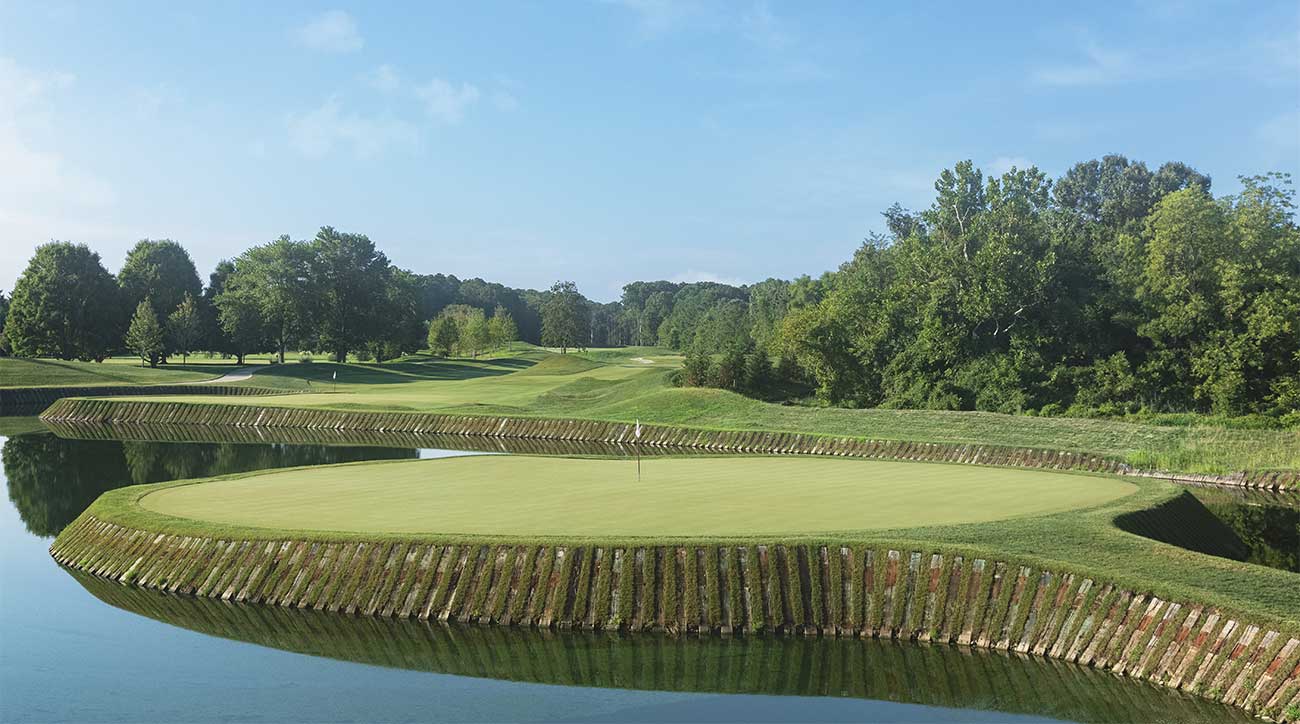 The Links at Perry Cabin has plenty of classic risk-reward Pete Dye golf holes.