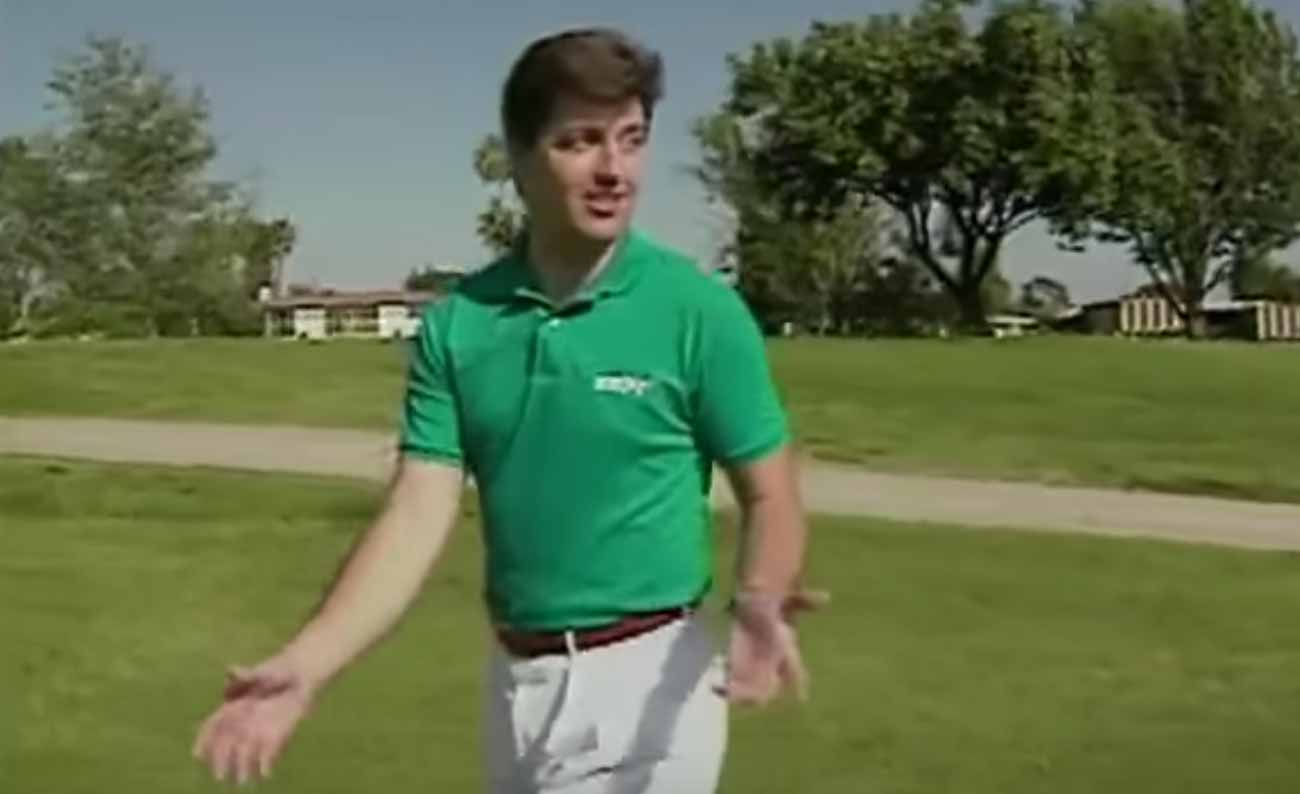 The look of a man fully devoted to his bit.