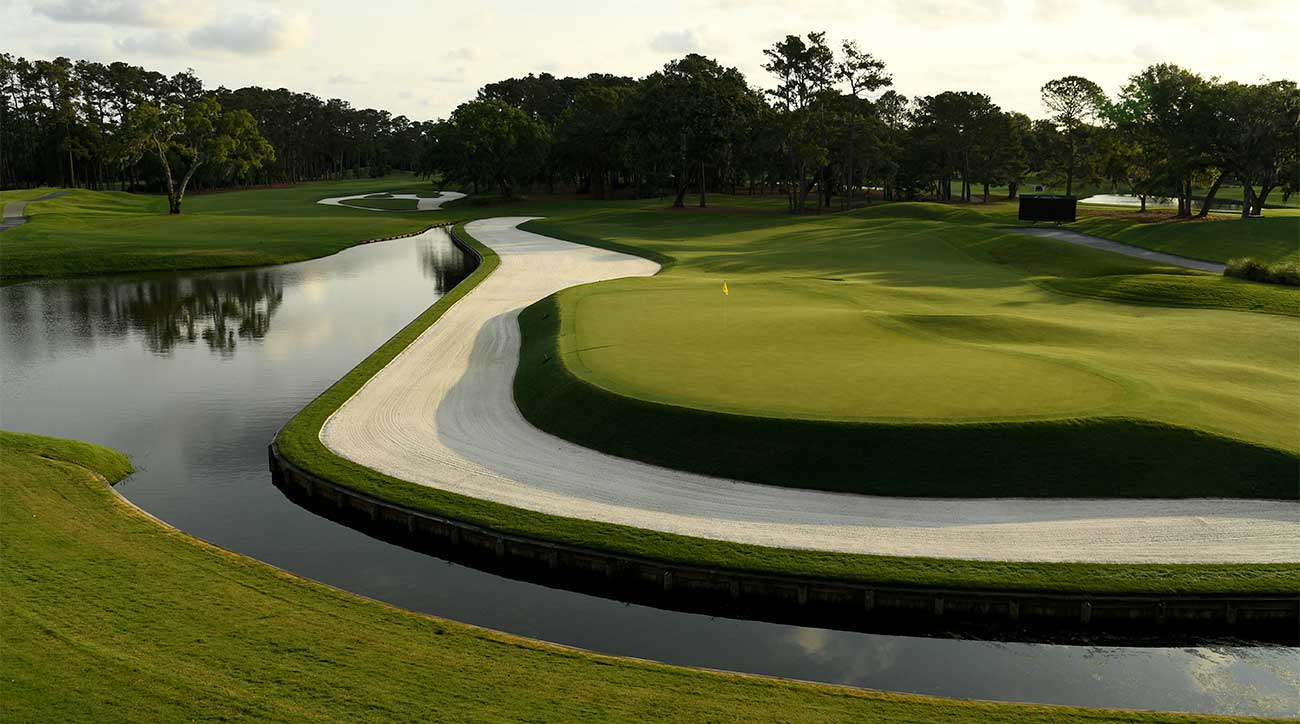 A view of the Stadium Course at TPC Sawgrass.