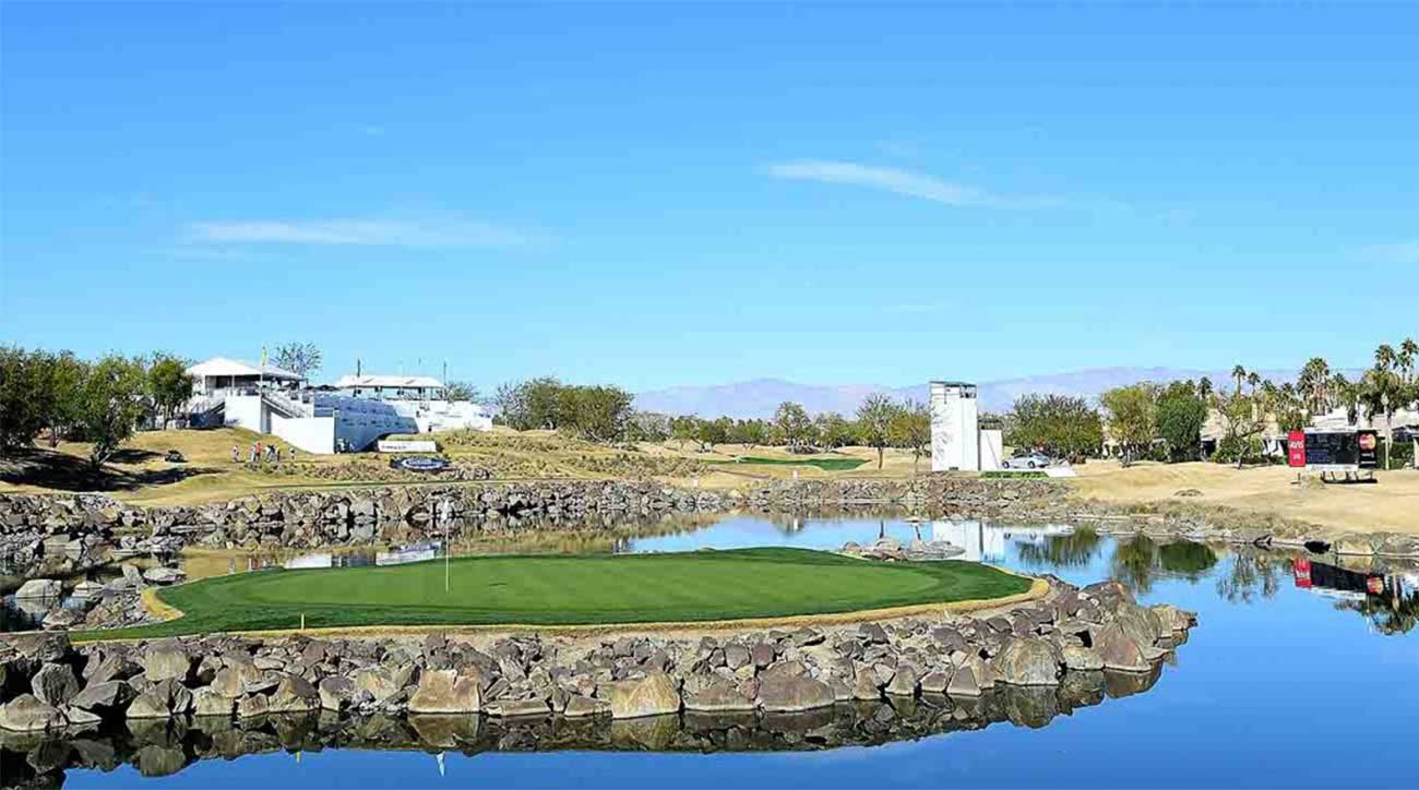 The 17th at PGA West in La Quinta, Calif.

