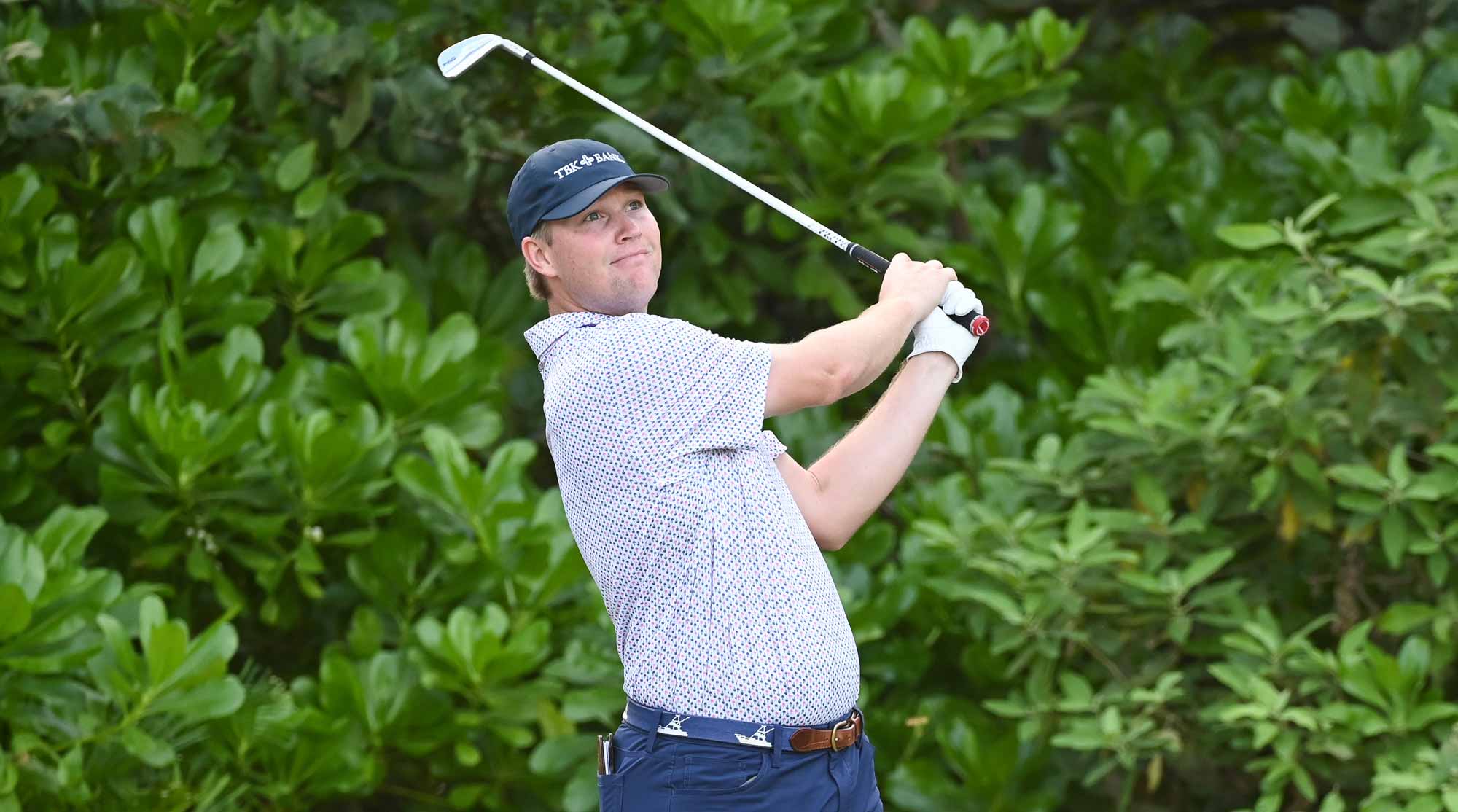 Mullinax at the Korn Ferry event in the Bahamas earlier this year.