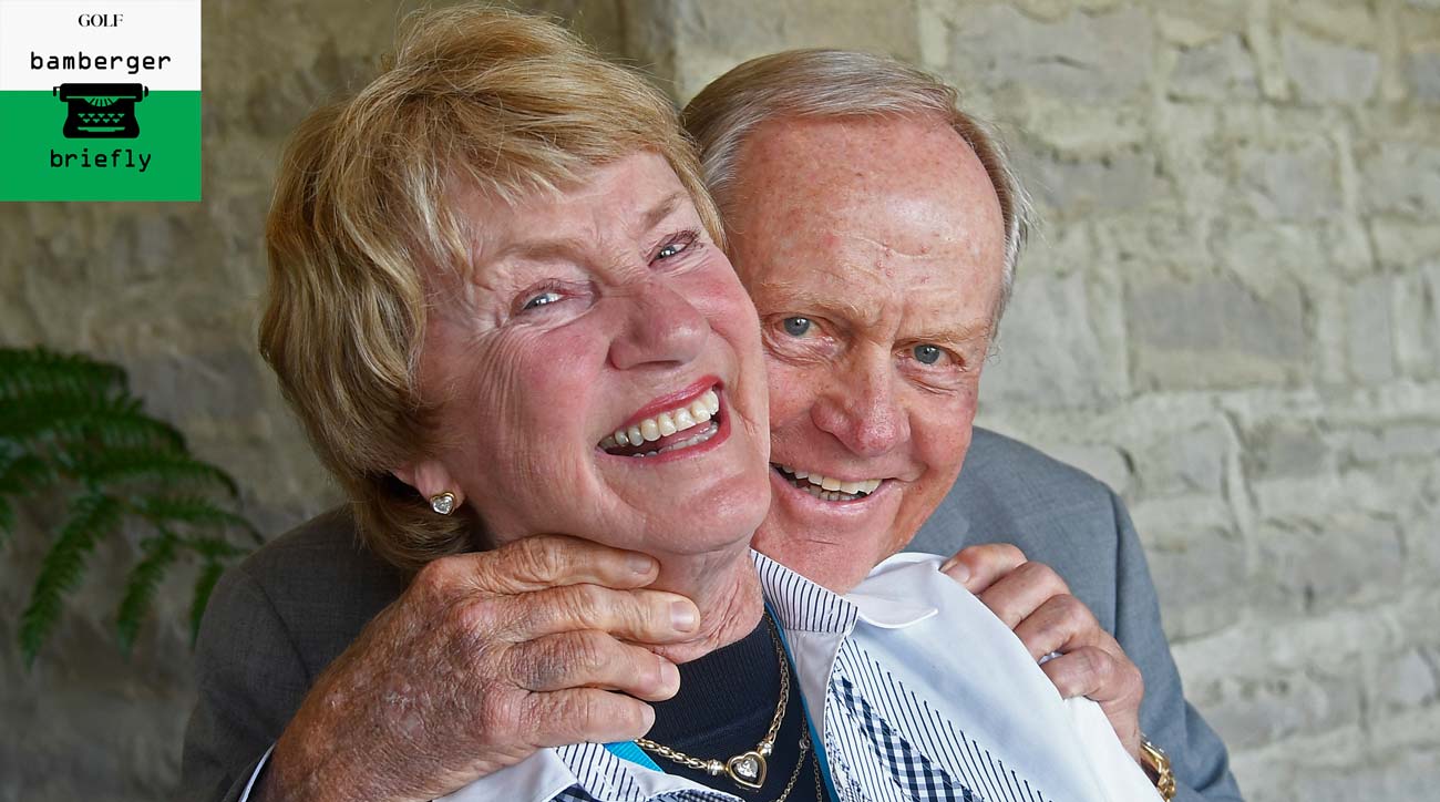 jack and barbara nicklaus smile
