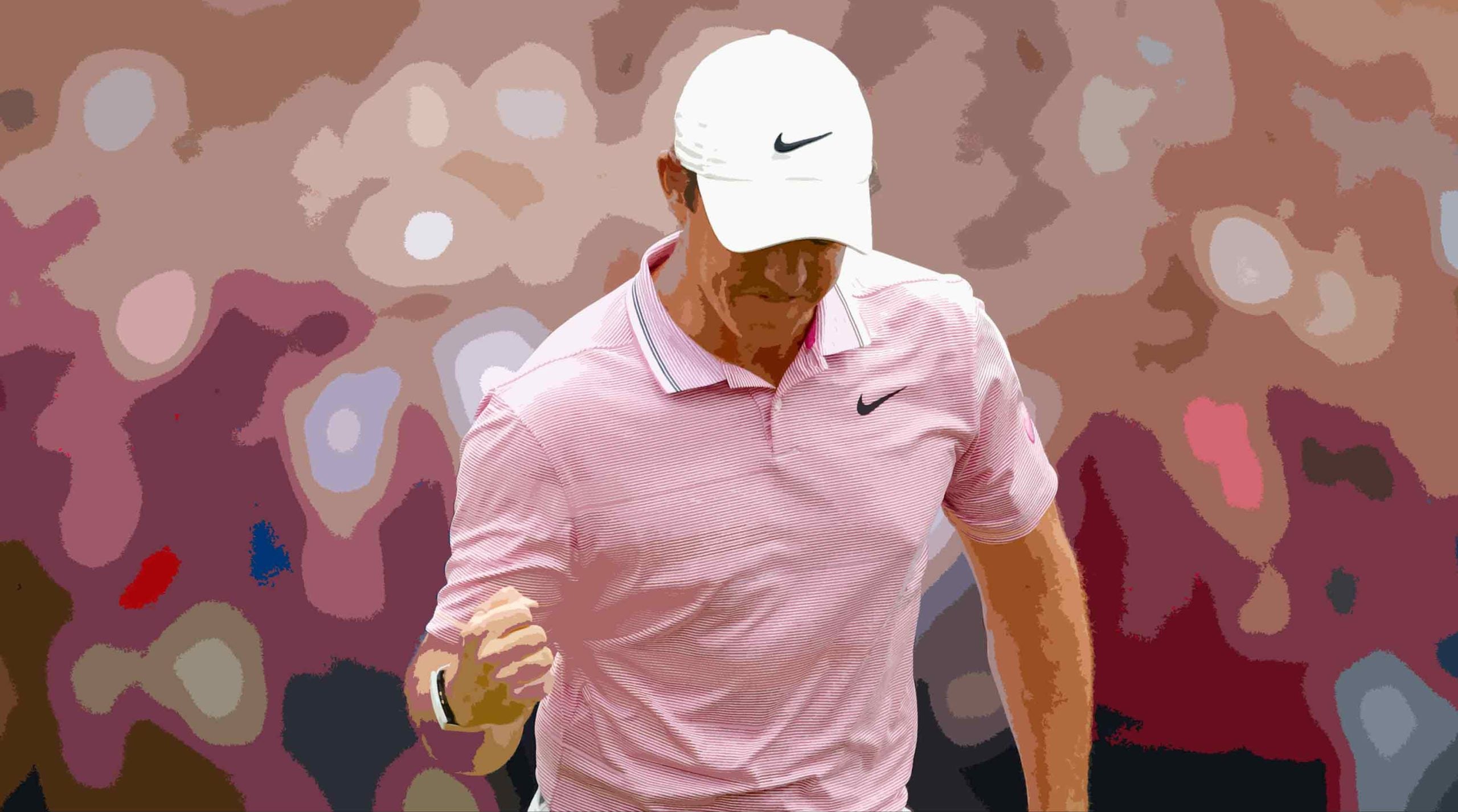 Mcllroy rejoiced after an unthinkable 3 at the 12th.