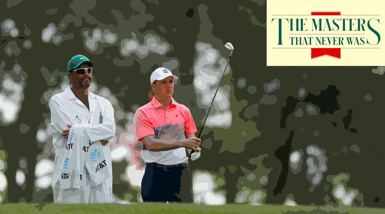 Jordan Spieth shot a second-round 64, one off the course record.