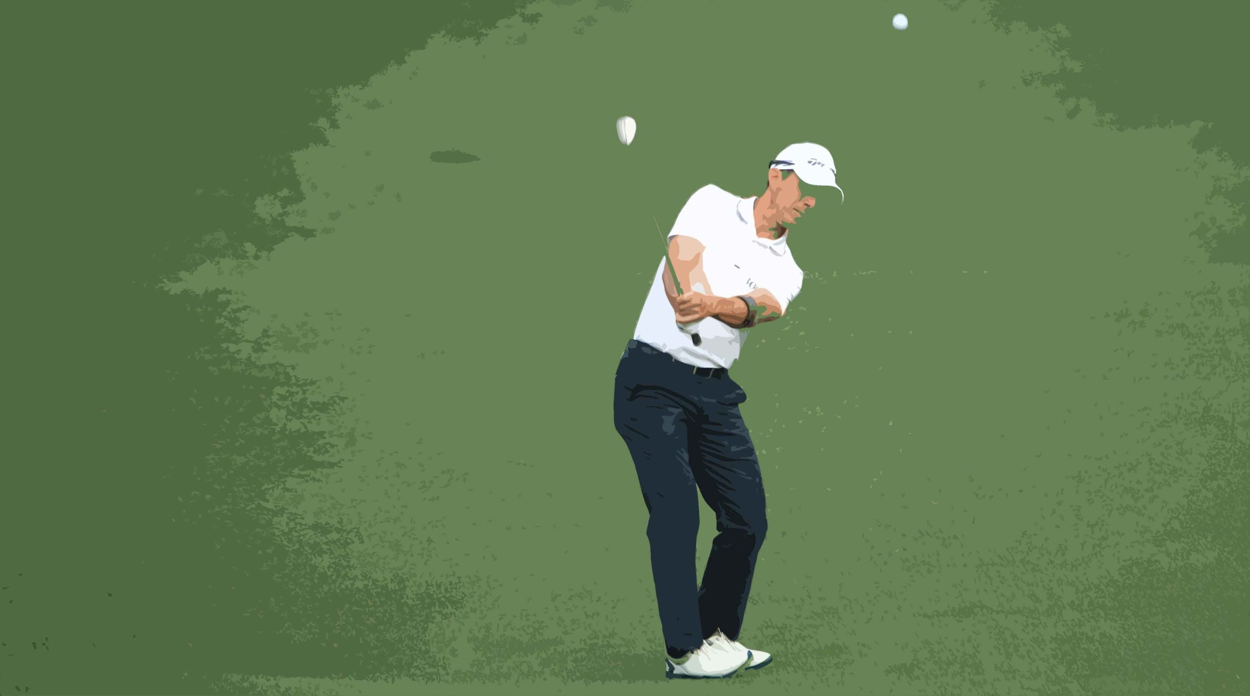 Mike Weir is your 18-hole leader. Mike Weir!