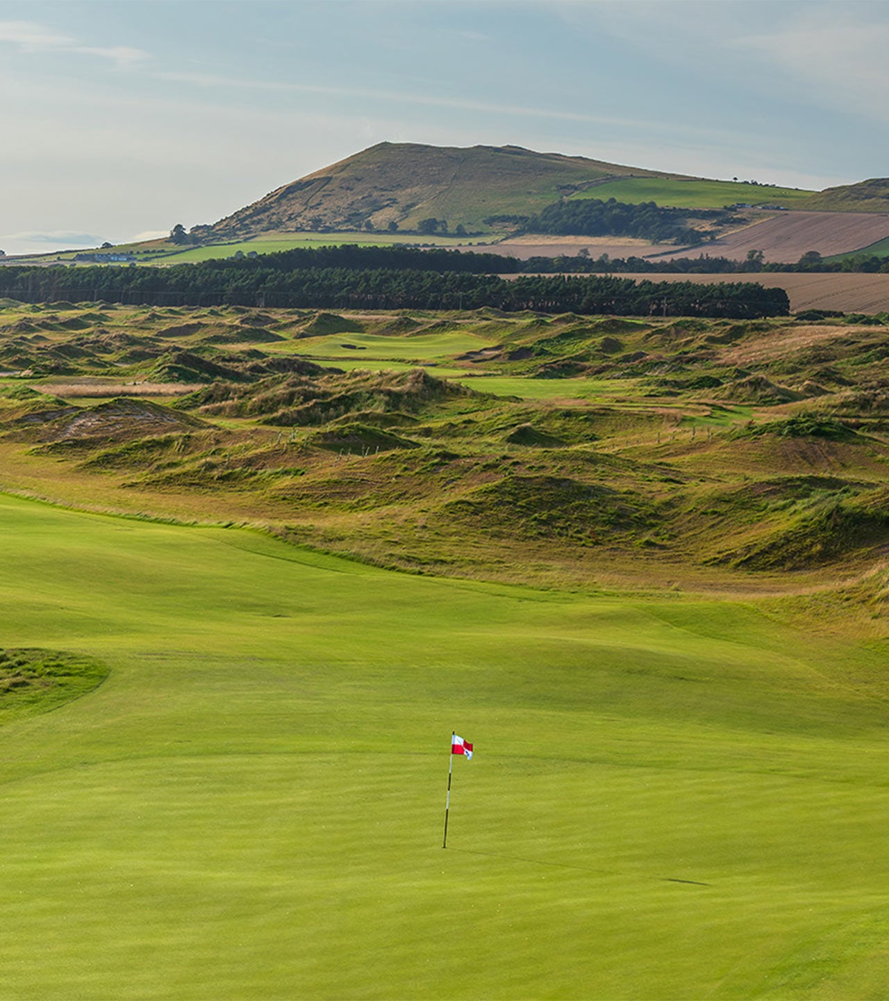 Dumbarnie Links in Scotland.