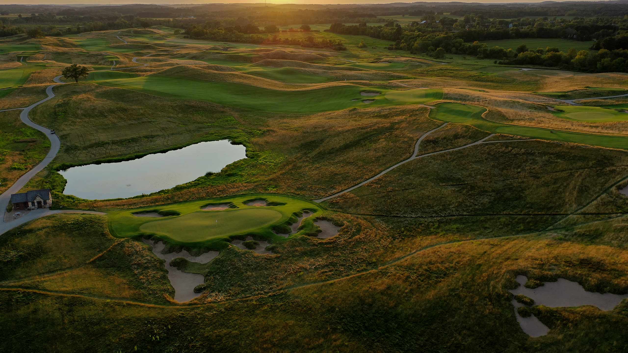 Erin Hills in Hartford, Wisconsin.