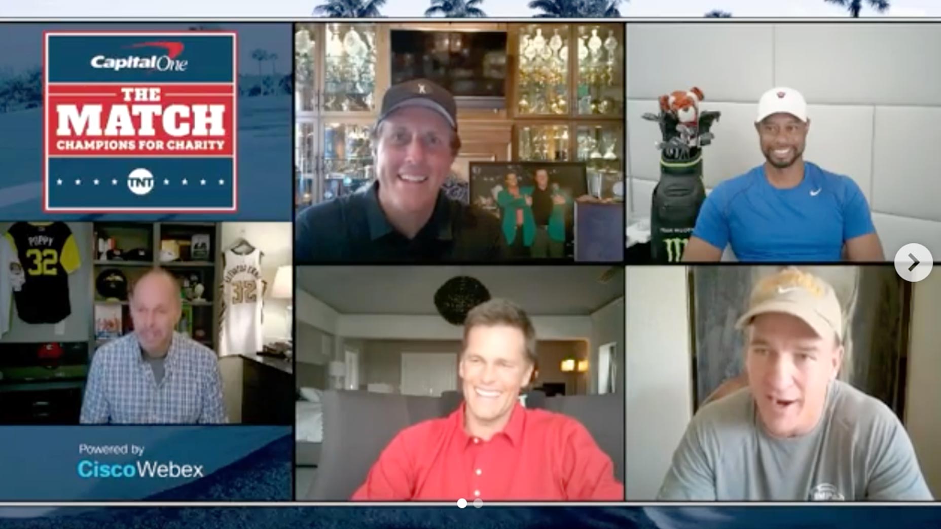 The stars got together on Thursday to discuss The Match.