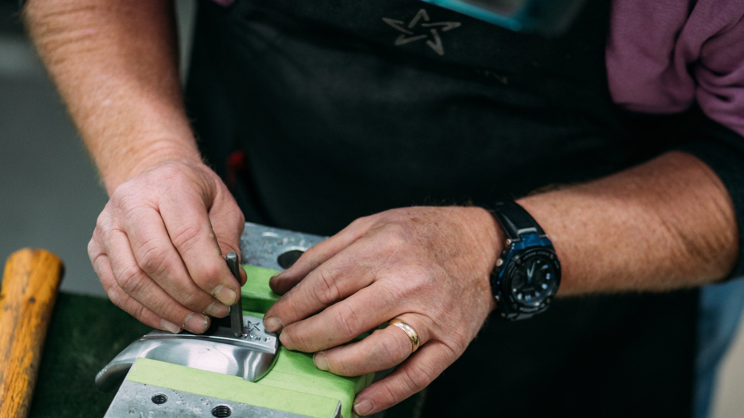 mike taylor wedge stamping