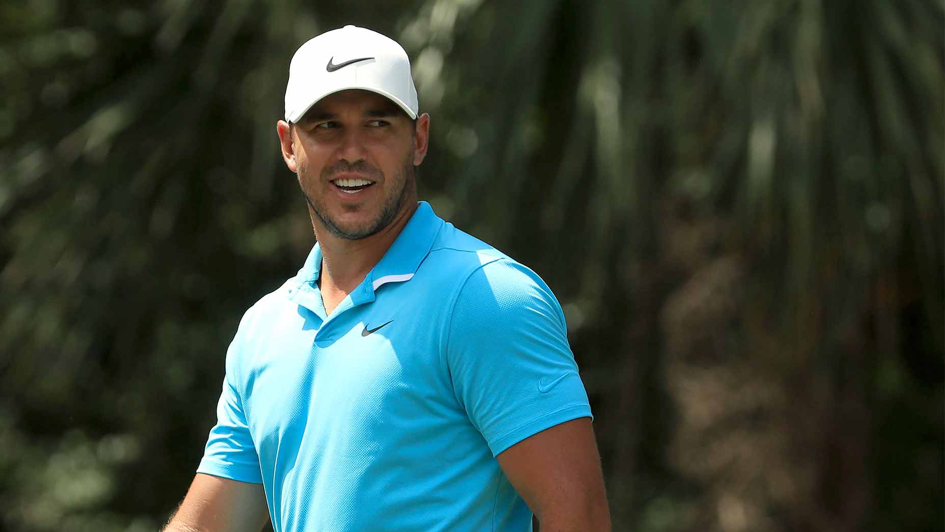 Brooks Koepka smiles at the RBC Heritage.