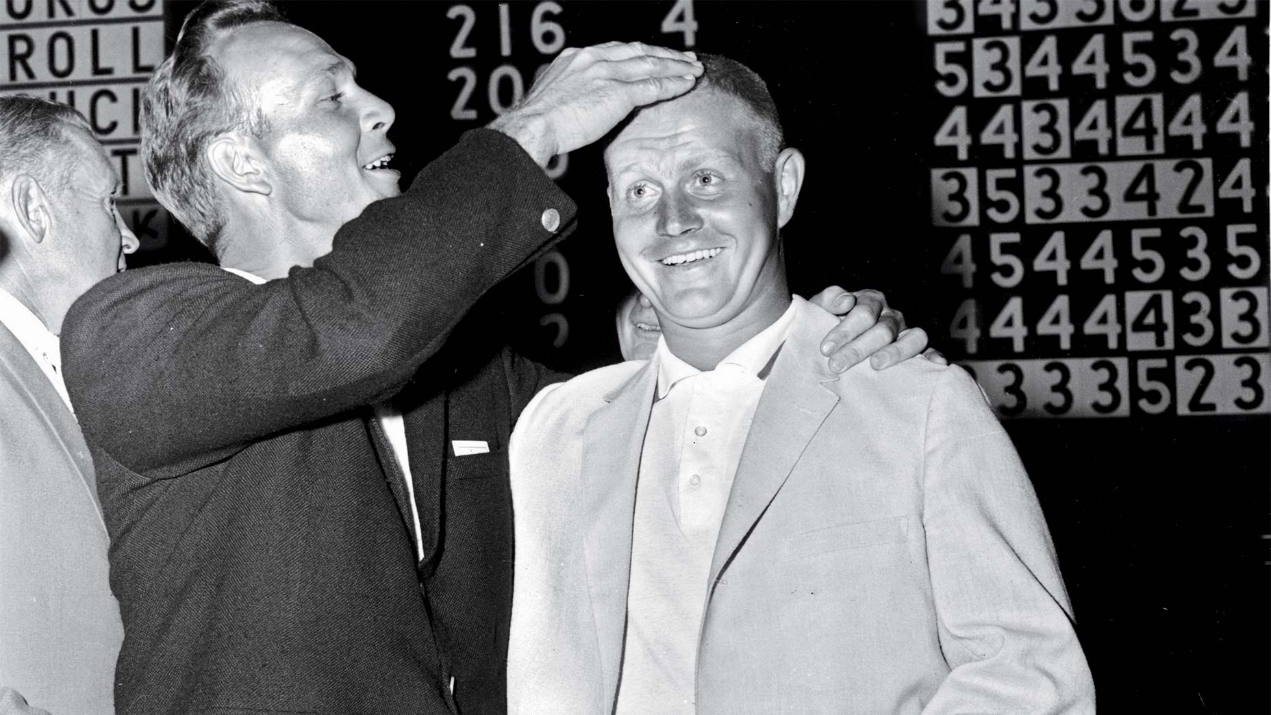 Jack Nicklaus and Arnold Palmer.