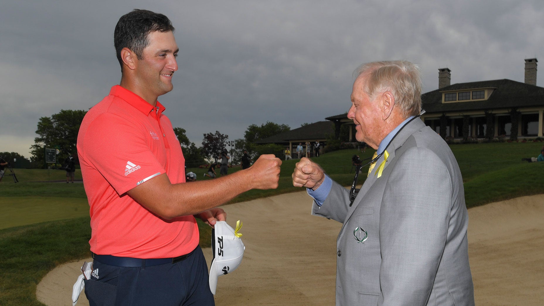 Jon Rahm and Jack Nicklaus