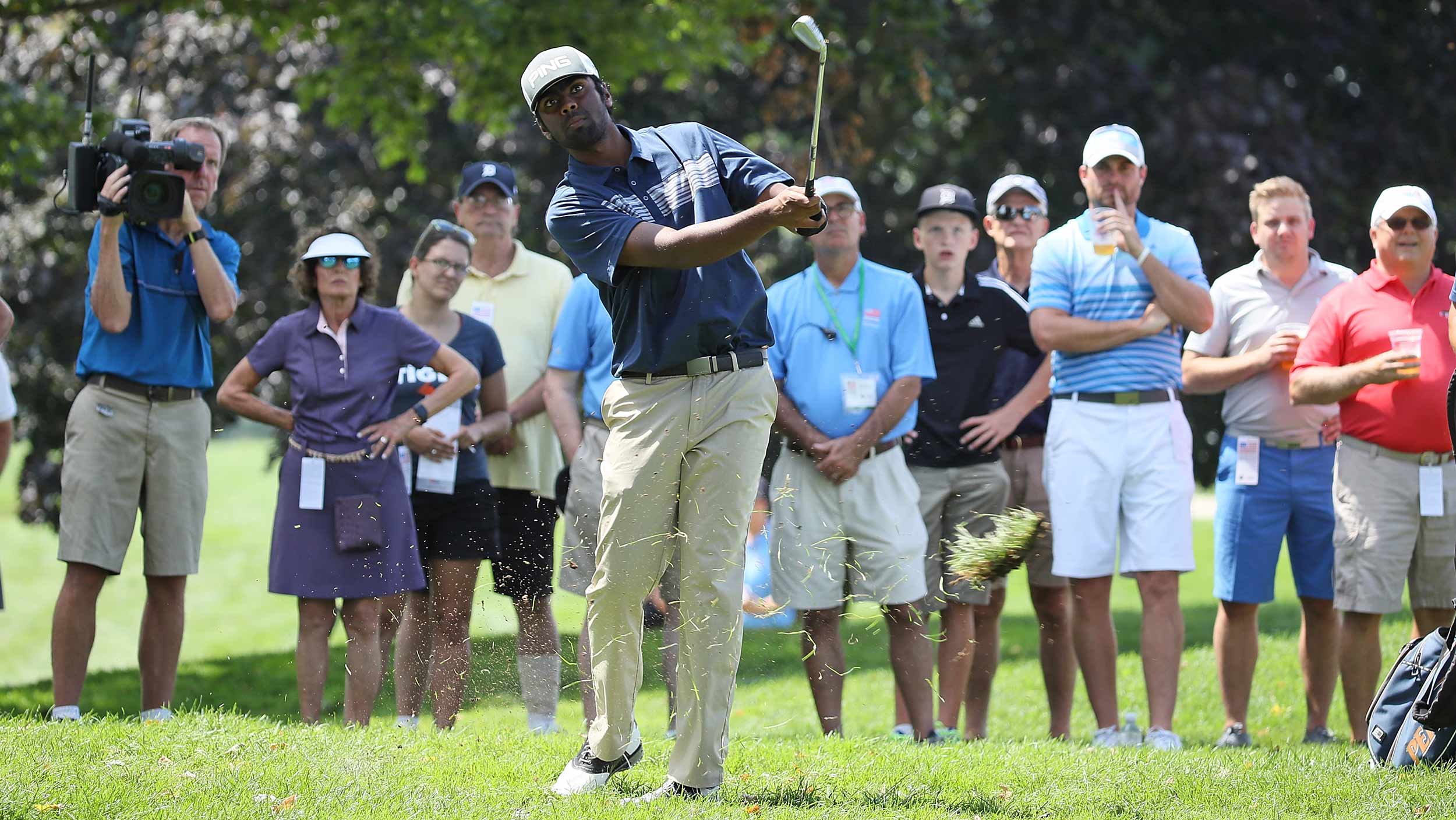 sahith theegala at the 2016 U.S. Amateur