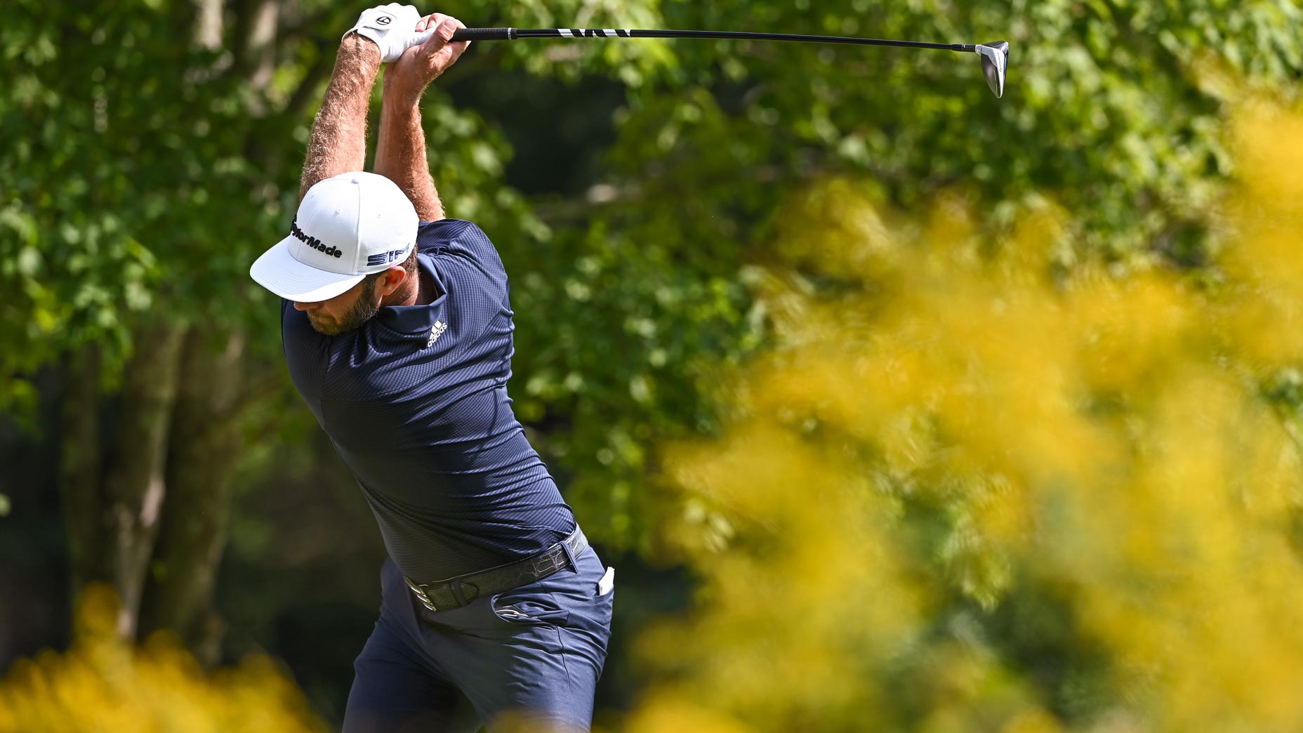 dustin johnson northern trust driver