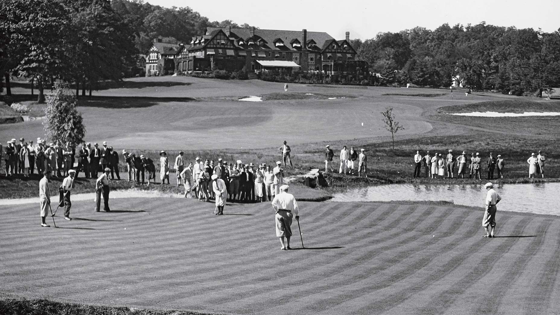 aw tillinghast looks on Baltusrol