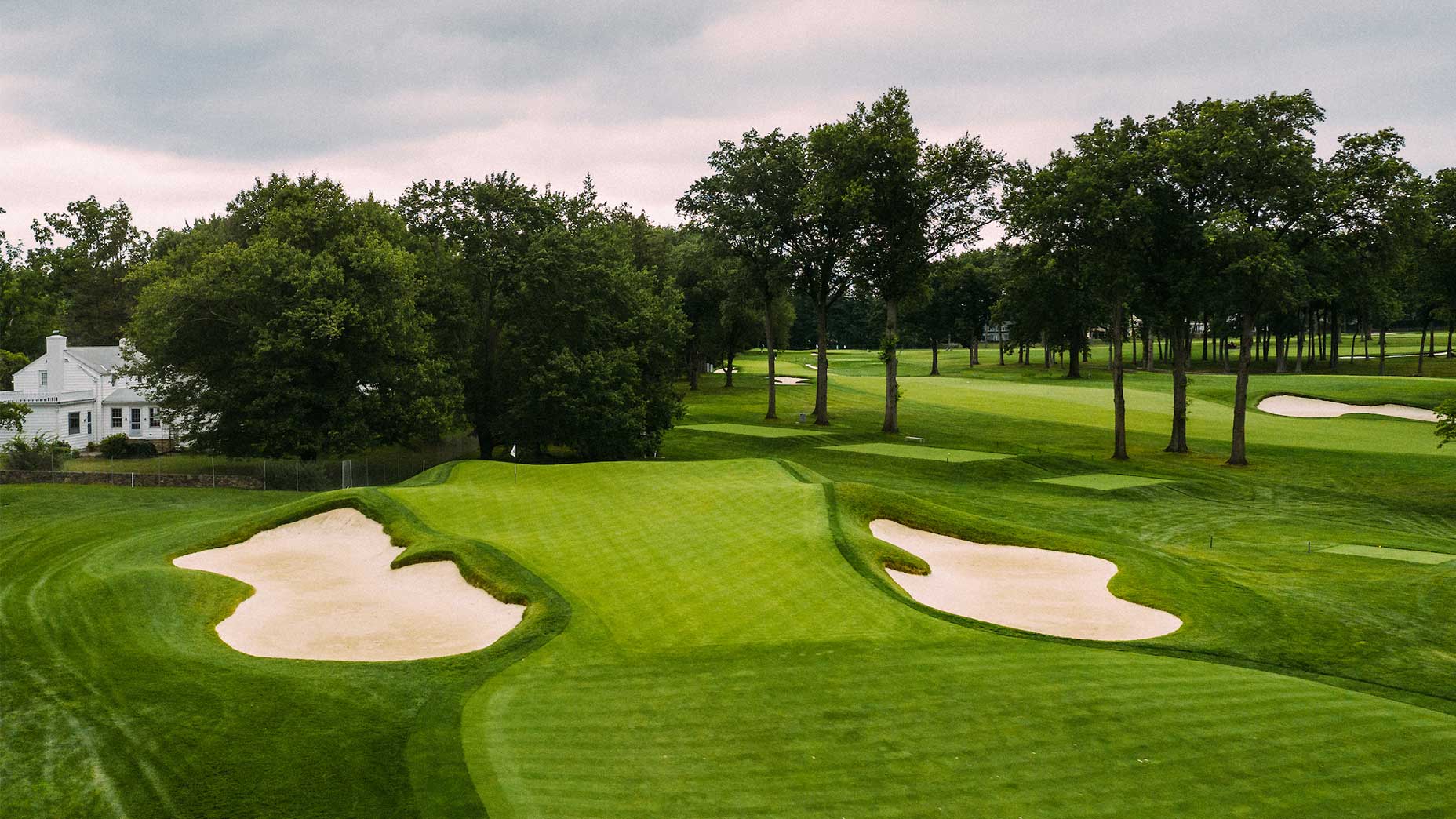 Winged Foot 15th hole.