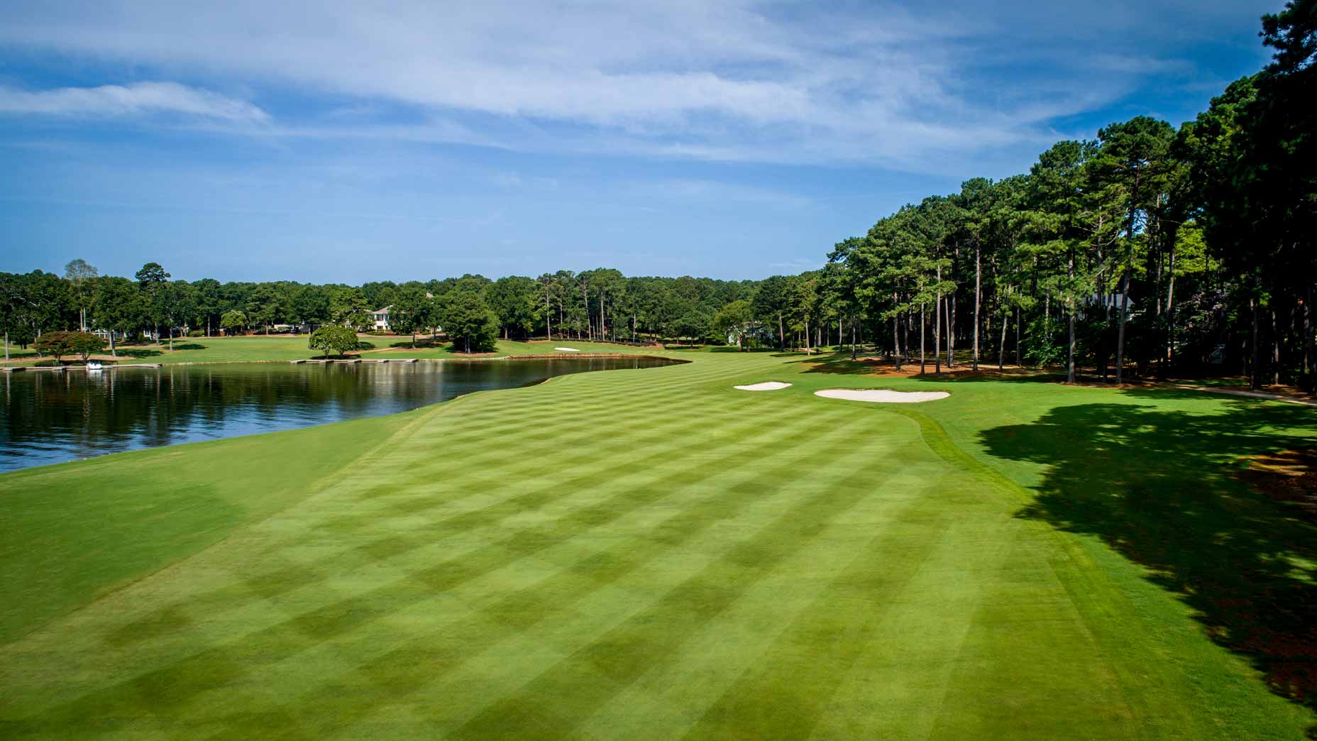18th hole Great Waters course Reynolds Lake Oconee