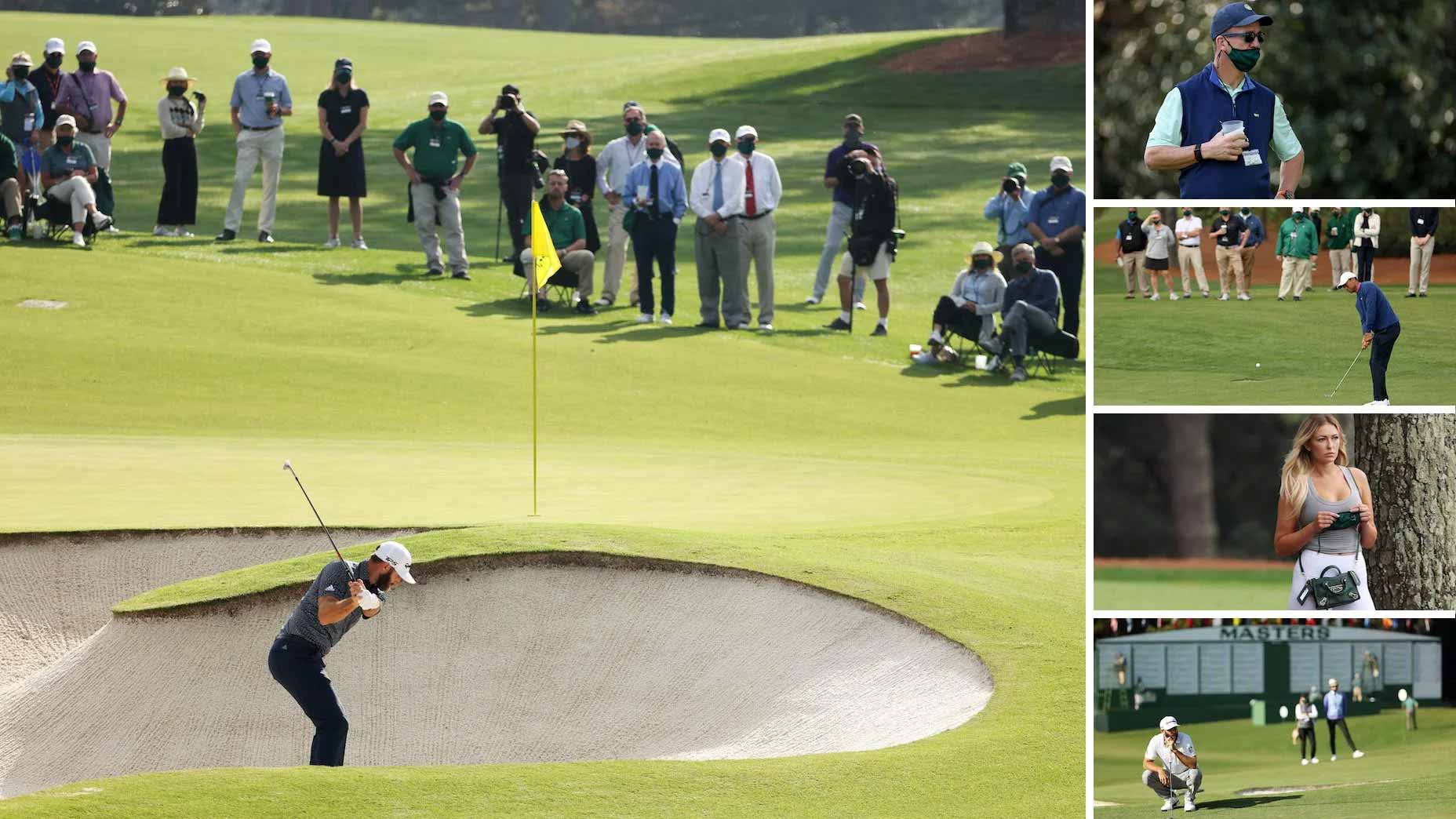 Fans at 2020 Masters