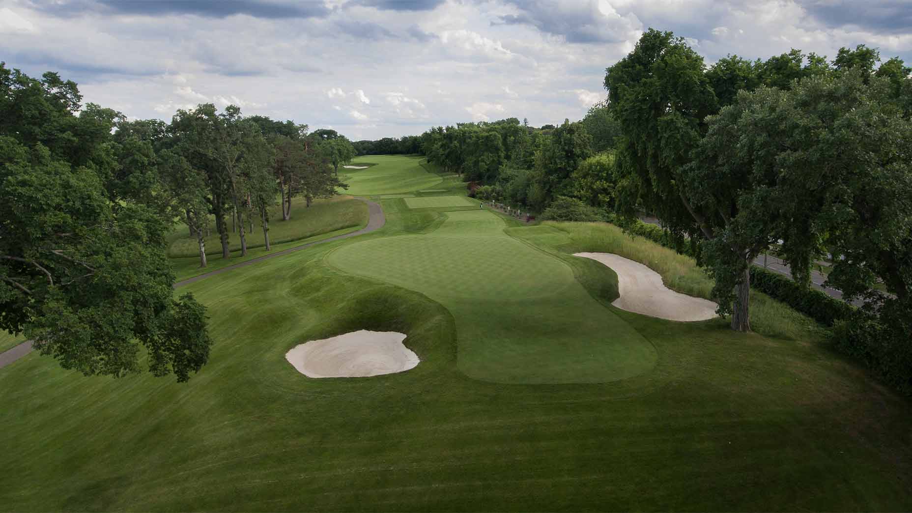 The 3rd hole at The Minikahda Club in Minneapolis.