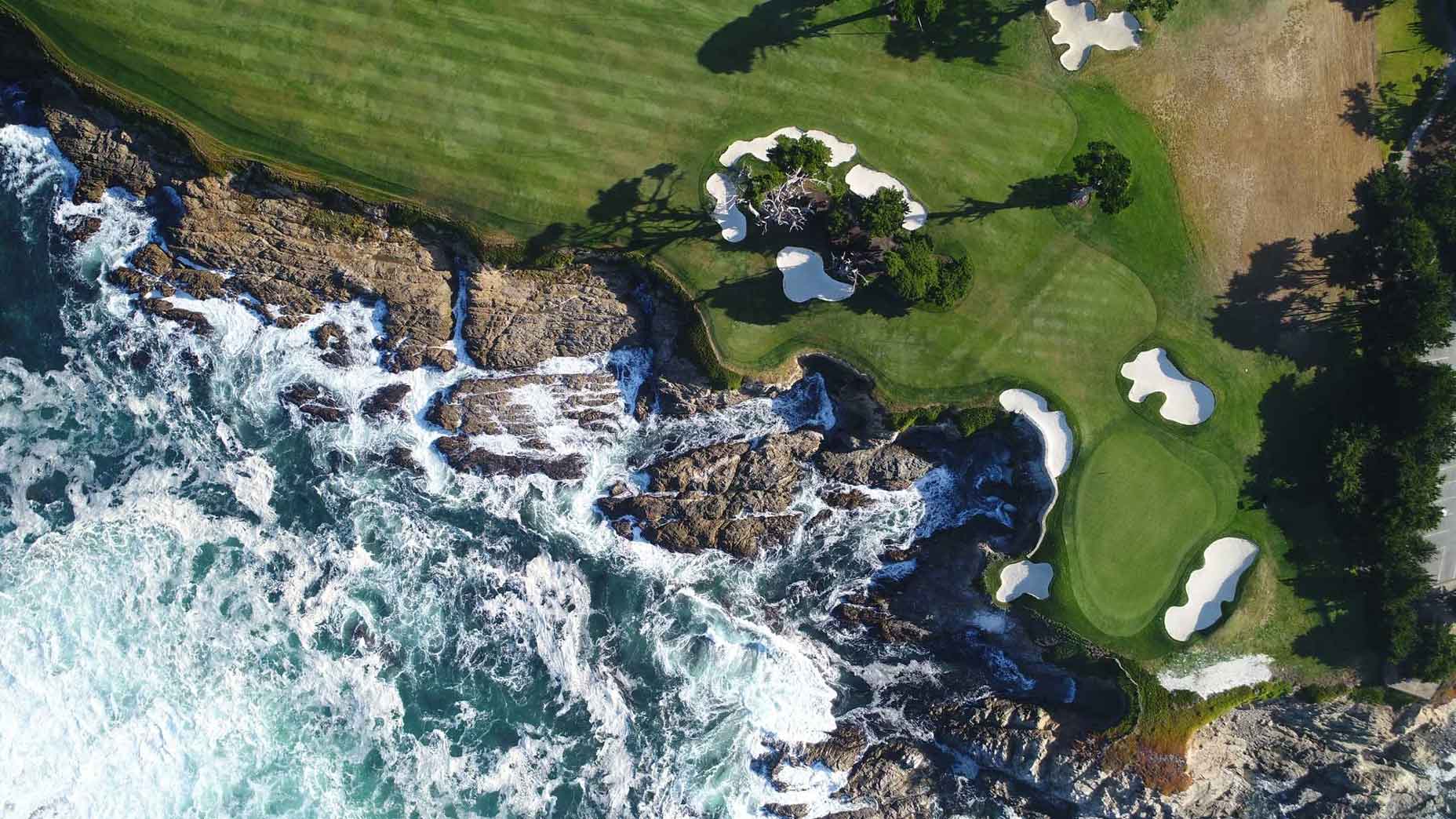 View of Cypress Point Club, host of the 2025 Walker Cup.