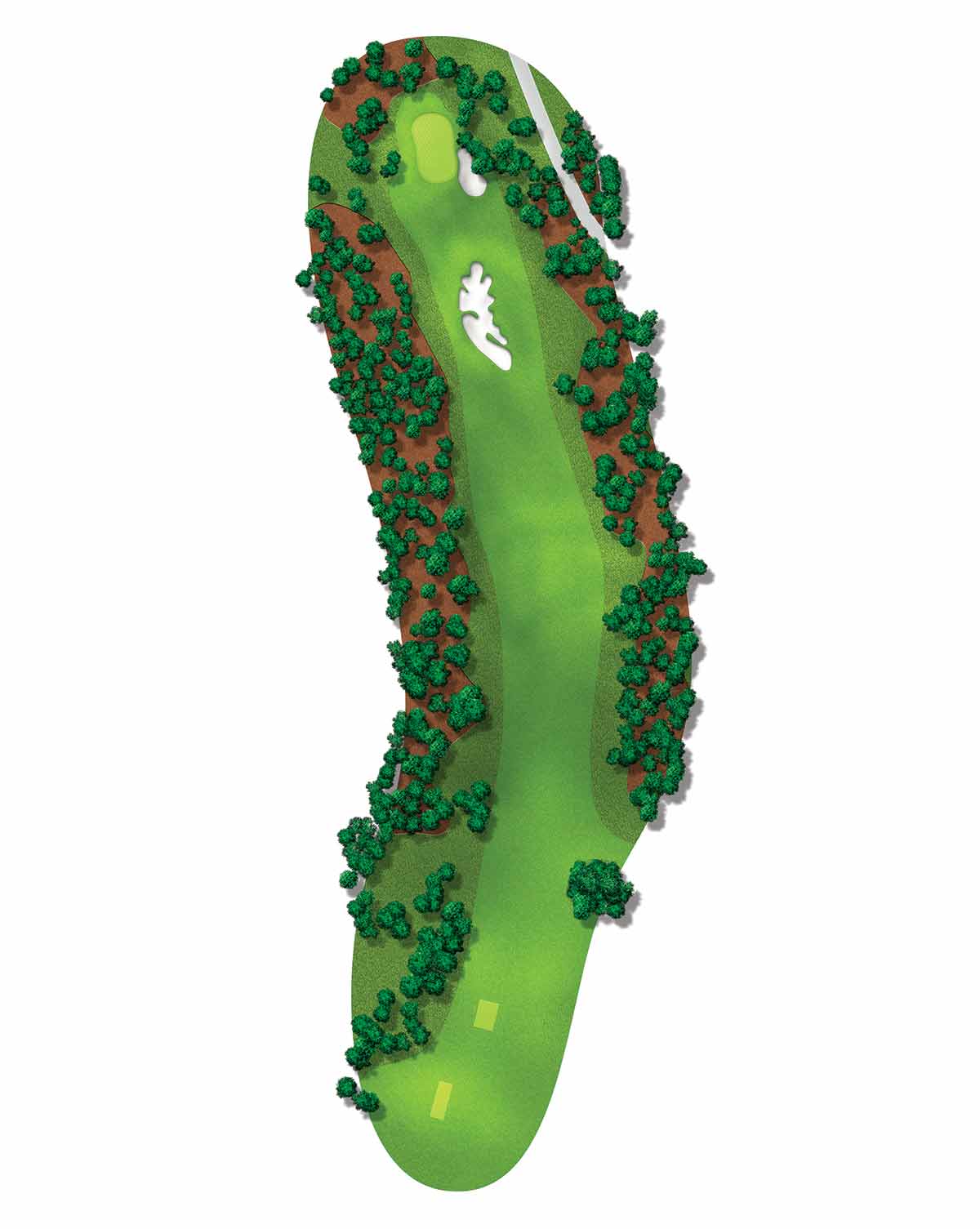 The 10th hole at Augusta National.