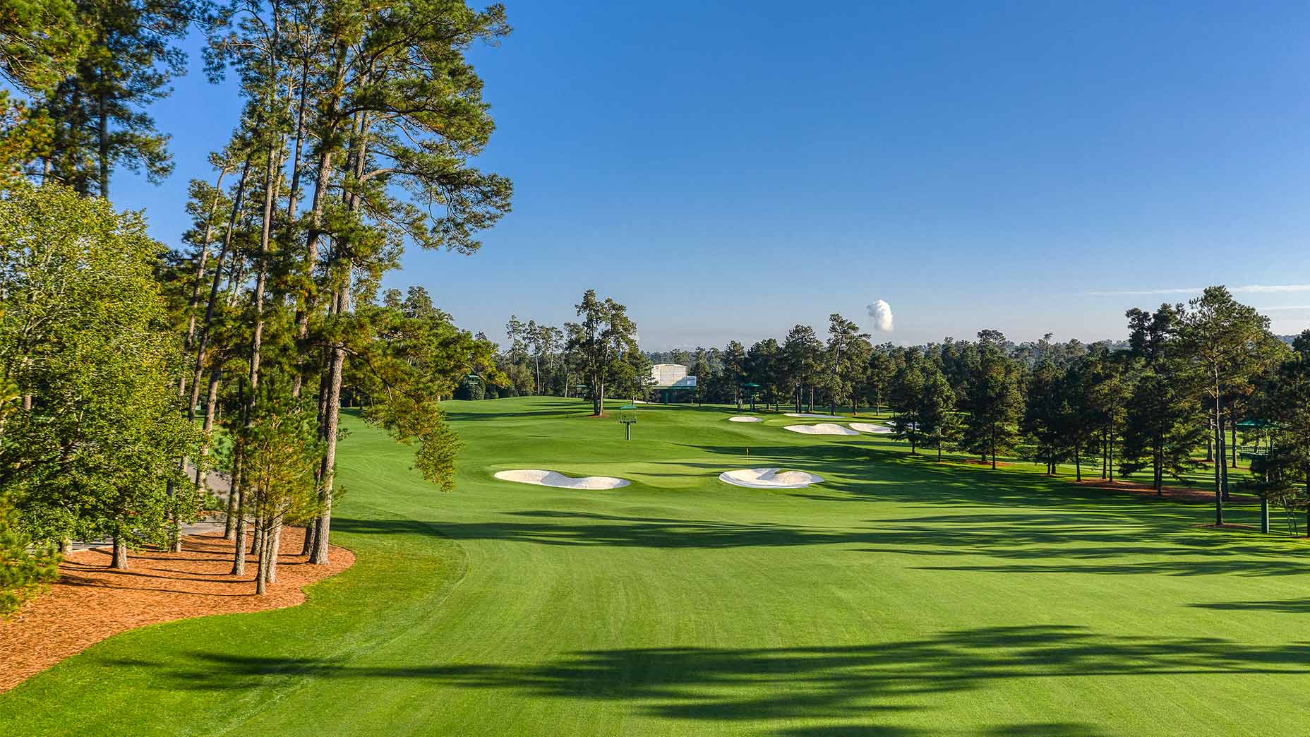 The 2nd hole at Augusta National.