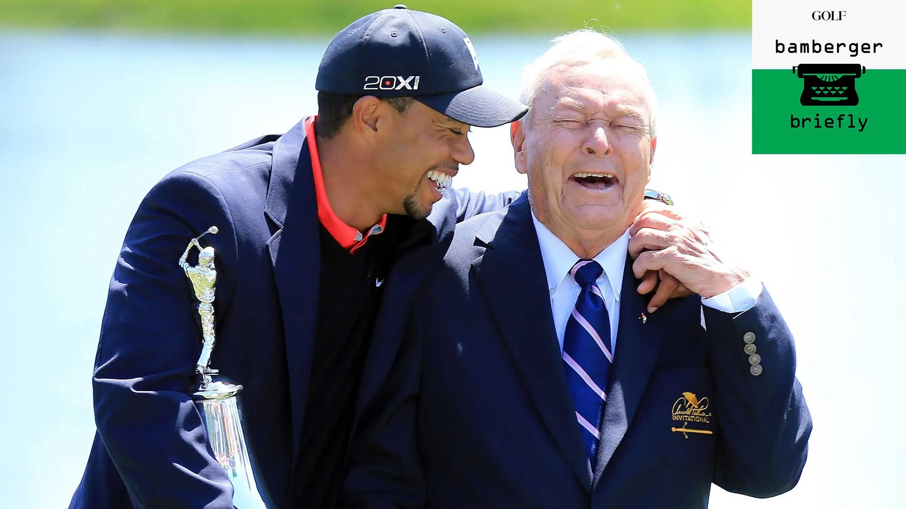 arnold palmer and tiger woods at bay hill